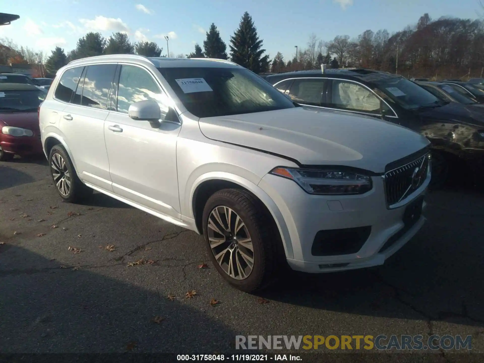 1 Photograph of a damaged car YV4102PK8M1770340 VOLVO XC90 2021