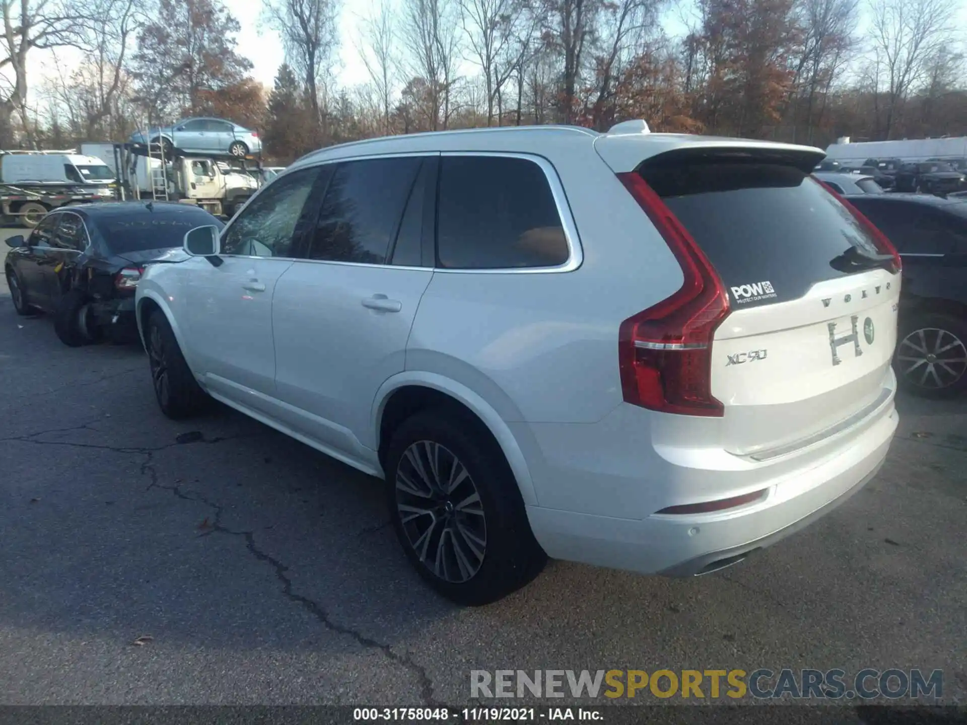 3 Photograph of a damaged car YV4102PK8M1770340 VOLVO XC90 2021