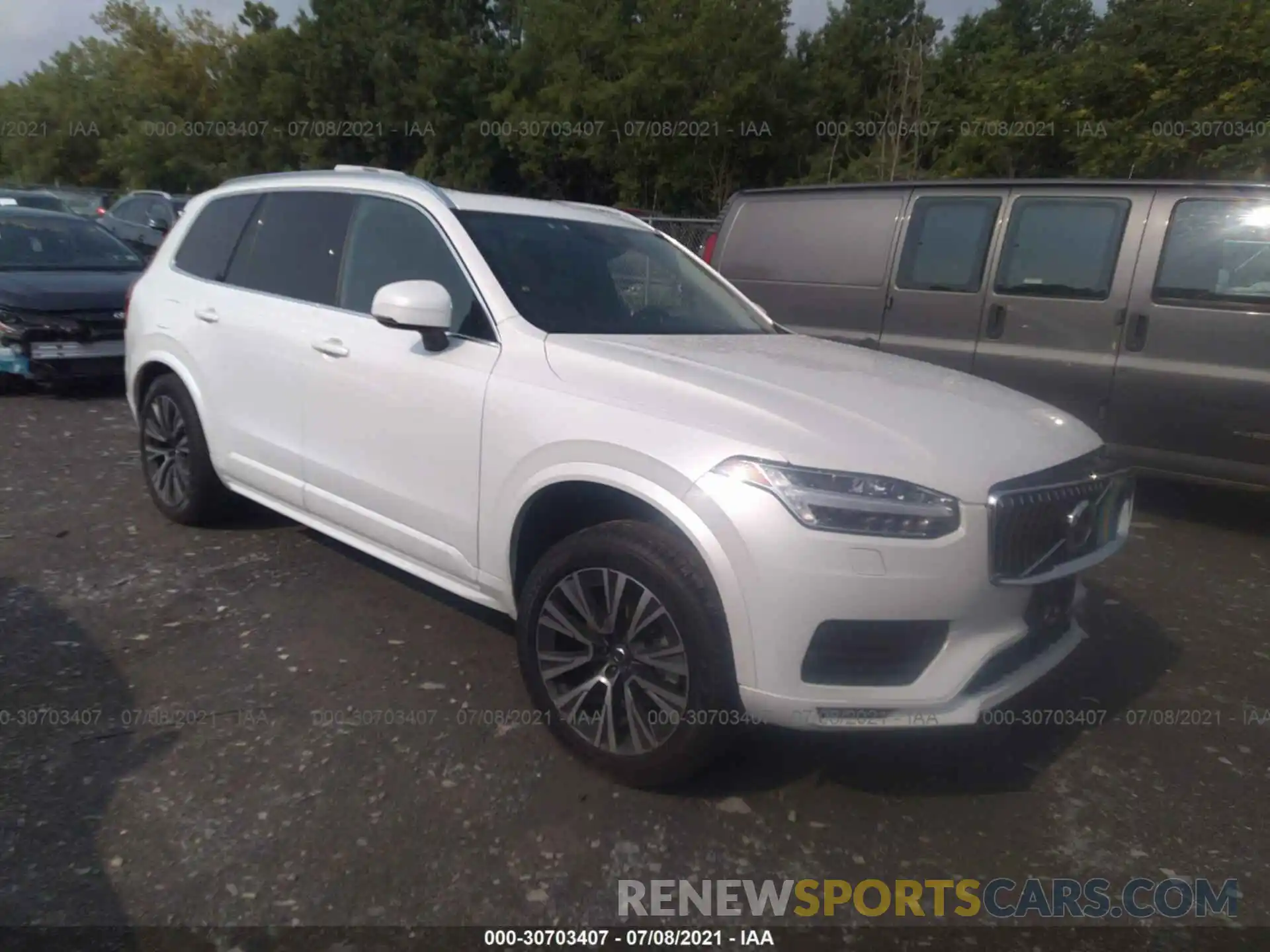 1 Photograph of a damaged car YV4102PKXM1687749 VOLVO XC90 2021