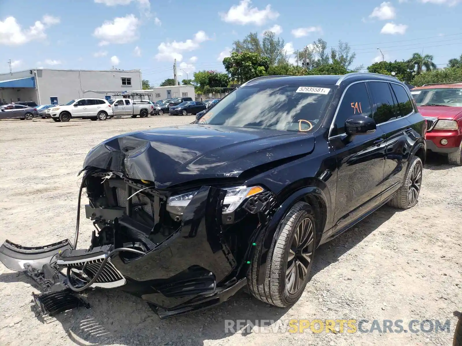 2 Photograph of a damaged car YV4A221K5M1758245 VOLVO XC90 2021