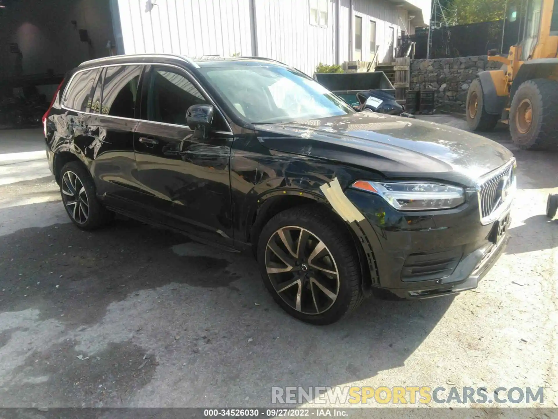 1 Photograph of a damaged car YV4A221K9M1687017 VOLVO XC90 2021