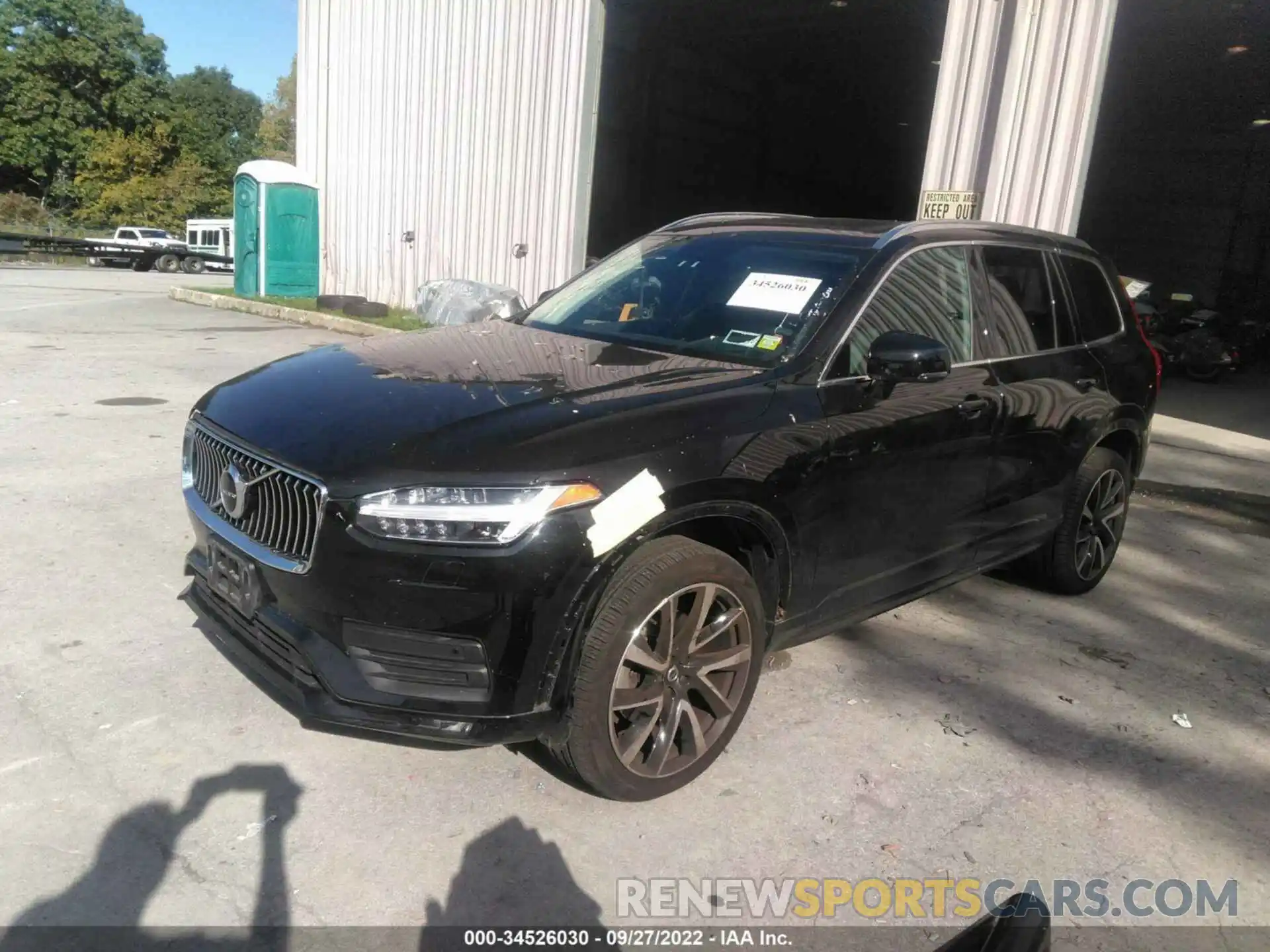 2 Photograph of a damaged car YV4A221K9M1687017 VOLVO XC90 2021