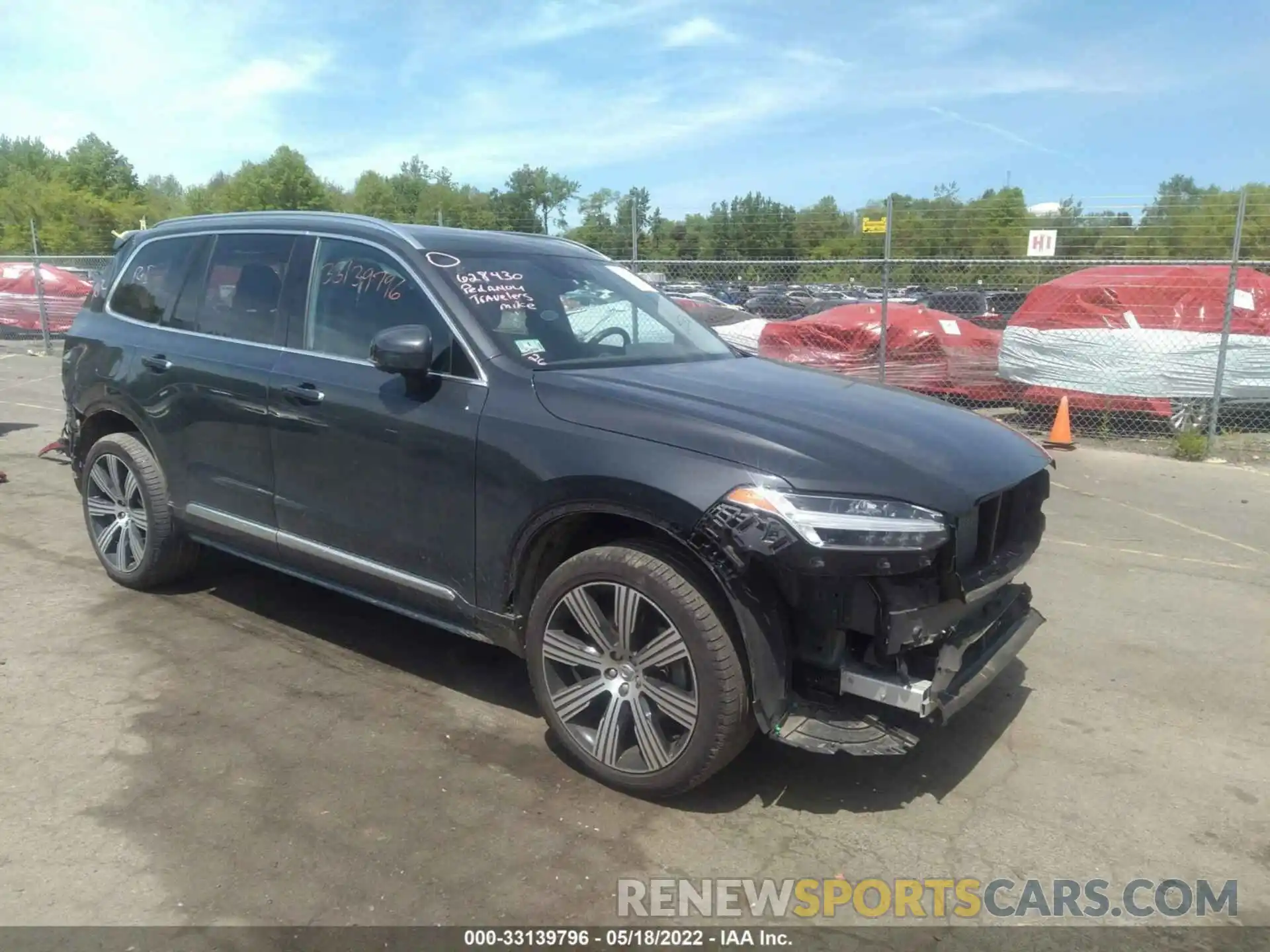 1 Photograph of a damaged car YV4A221L1M1672813 VOLVO XC90 2021