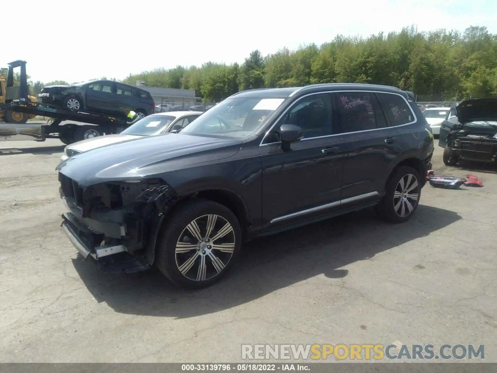 2 Photograph of a damaged car YV4A221L1M1672813 VOLVO XC90 2021