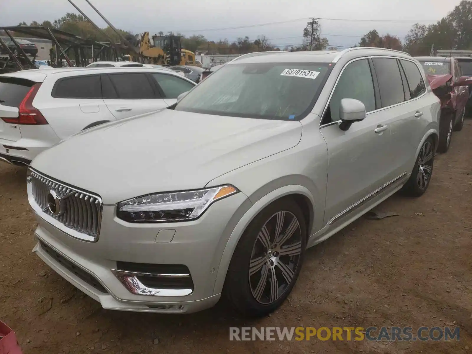 2 Photograph of a damaged car YV4A221L2M1729844 VOLVO XC90 2021