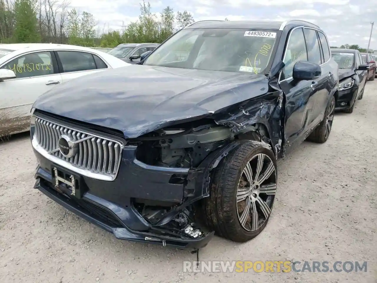 2 Photograph of a damaged car YV4A221L4M1763414 VOLVO XC90 2021