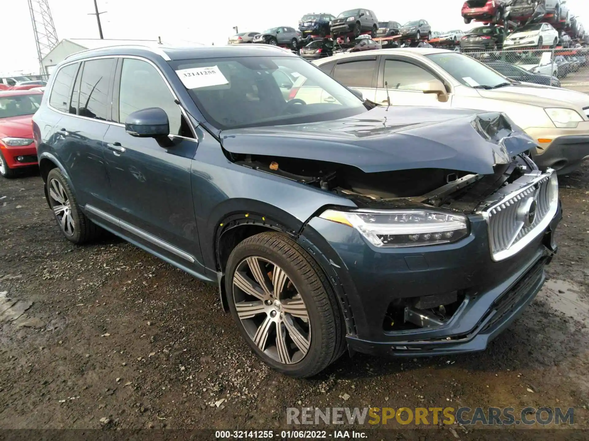 1 Photograph of a damaged car YV4A221L6M1755038 VOLVO XC90 2021