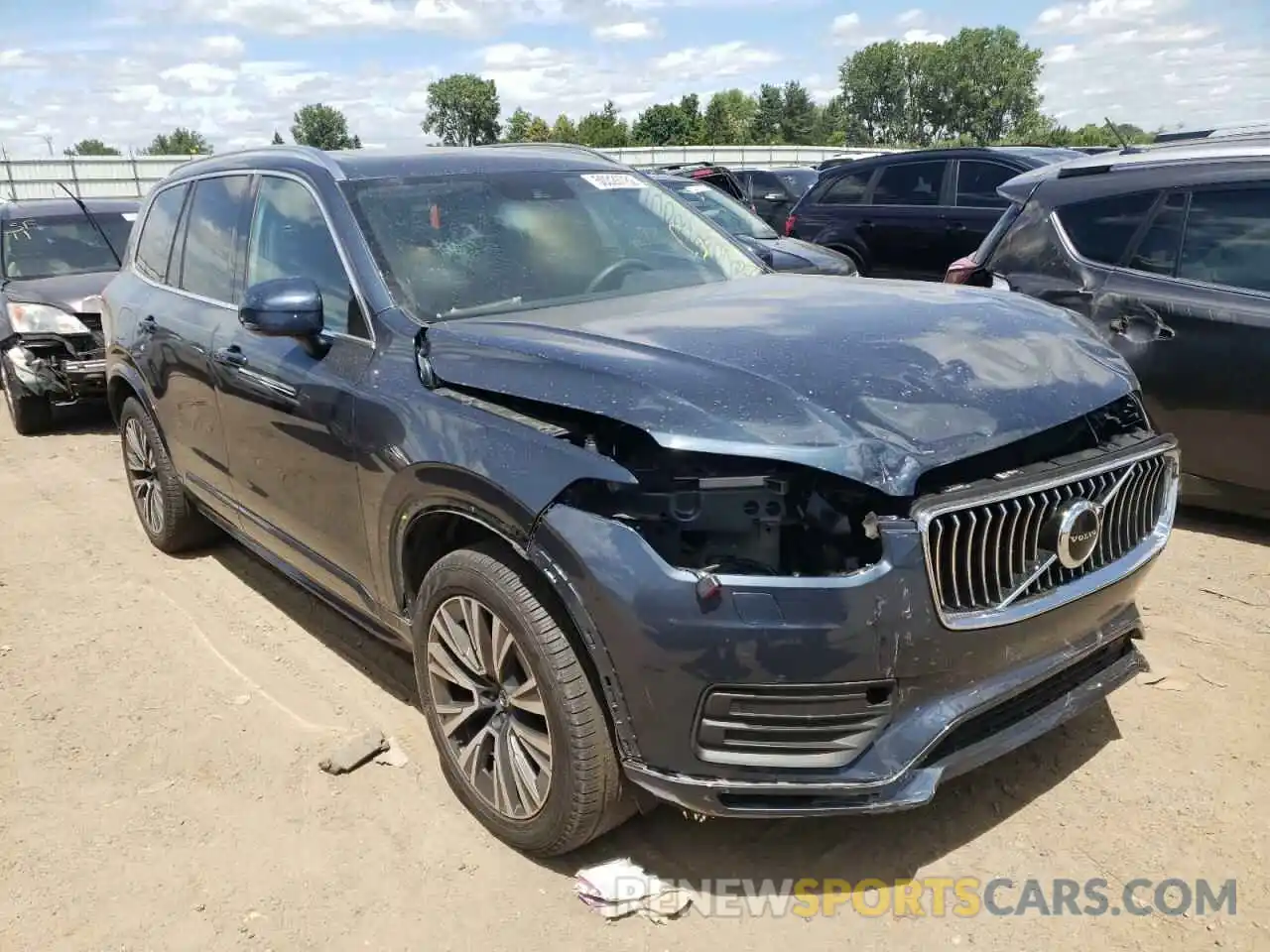 1 Фотография поврежденного автомобиля YV4A22PK1M1687181 VOLVO XC90 2021