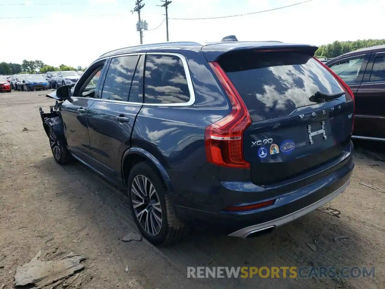 3 Photograph of a damaged car YV4A22PK1M1687181 VOLVO XC90 2021