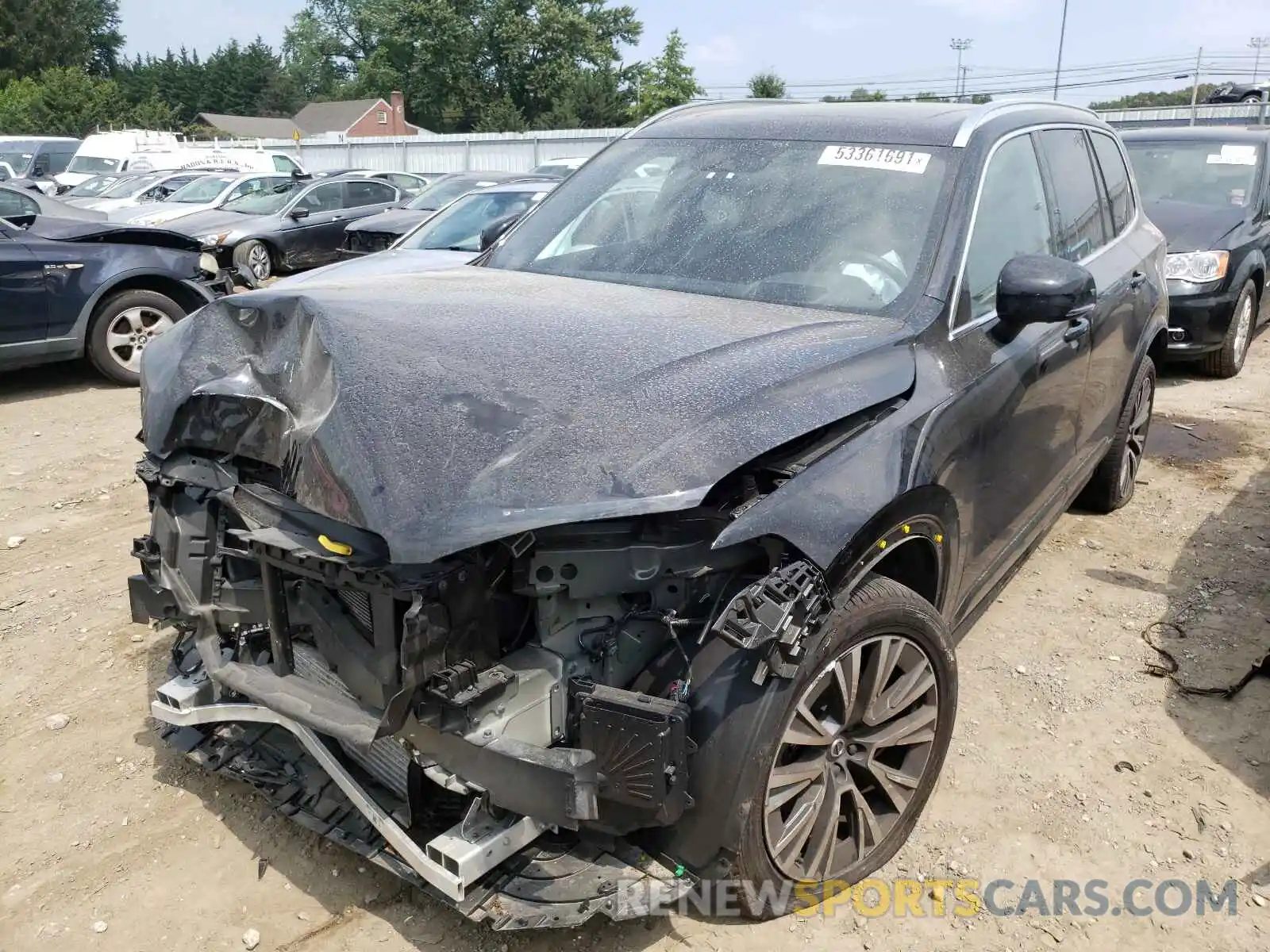 2 Photograph of a damaged car YV4A22PK1M1720325 VOLVO XC90 2021