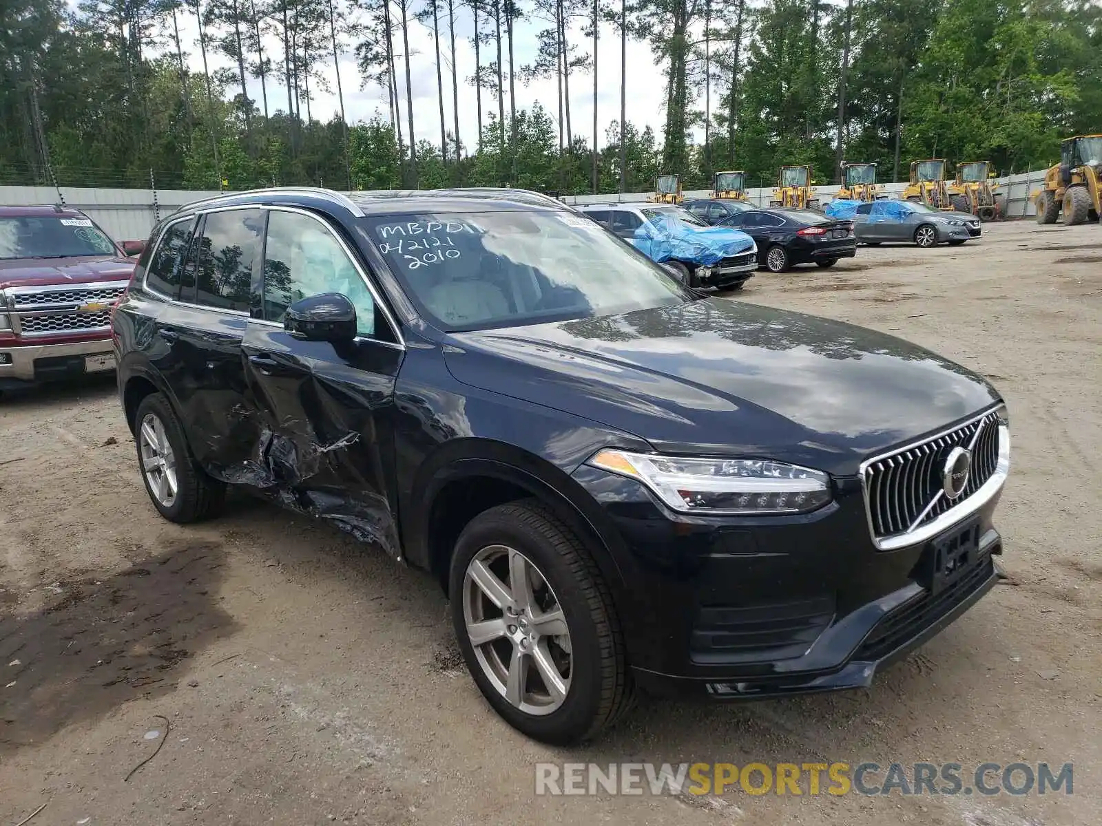 1 Photograph of a damaged car YV4A22PK2M1712010 VOLVO XC90 2021