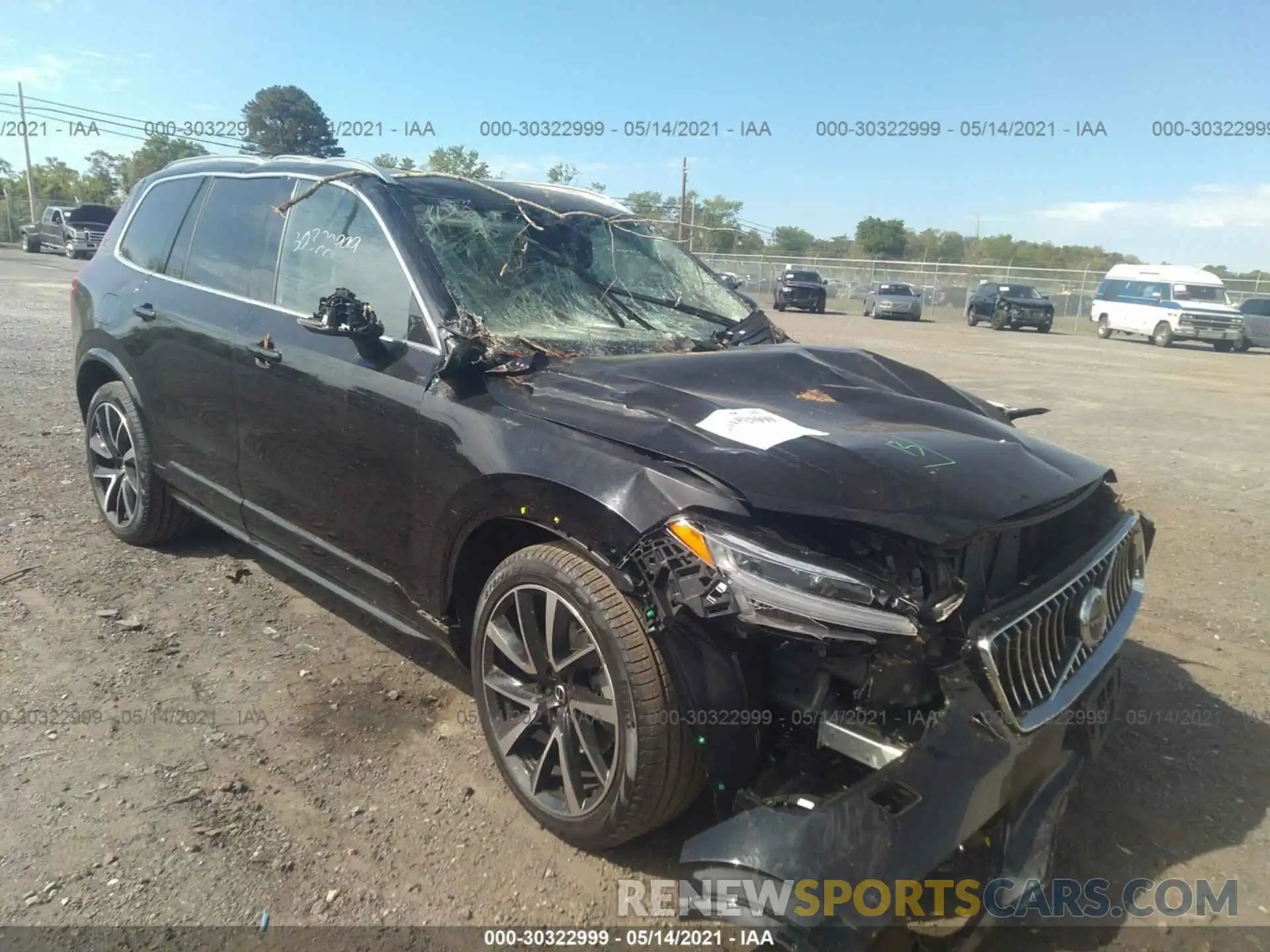 1 Photograph of a damaged car YV4A22PK3M1706491 VOLVO XC90 2021