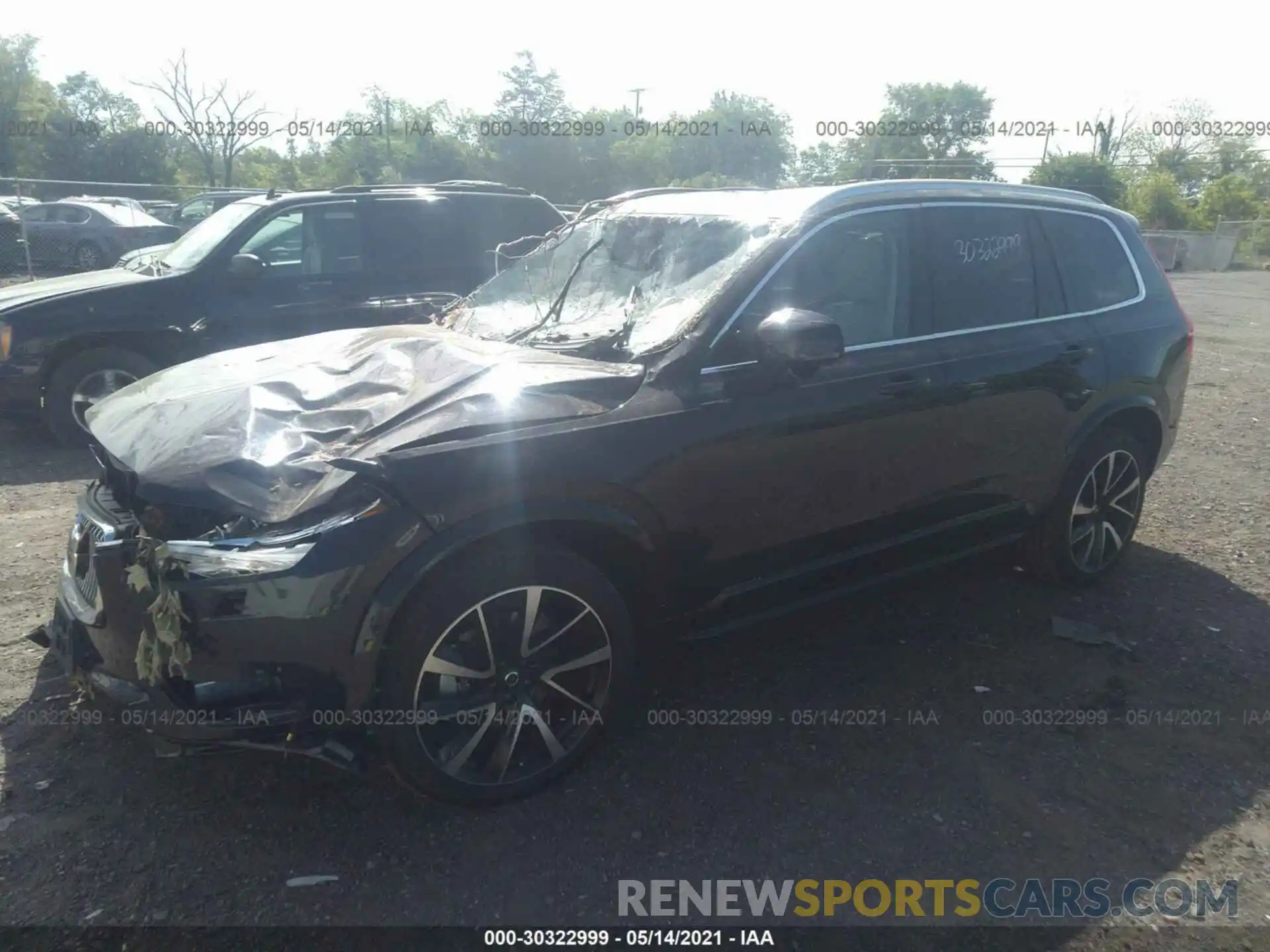 2 Photograph of a damaged car YV4A22PK3M1706491 VOLVO XC90 2021