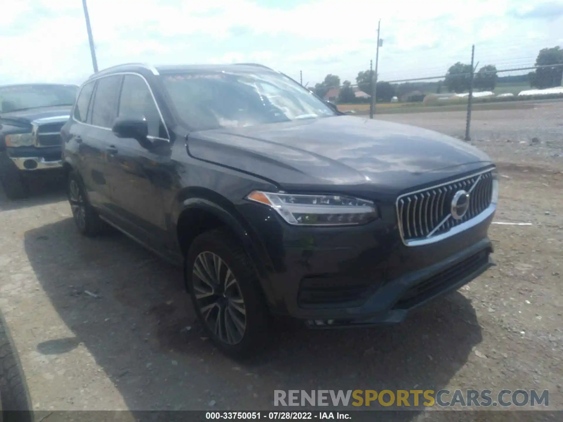 1 Photograph of a damaged car YV4A22PK3M1742357 VOLVO XC90 2021