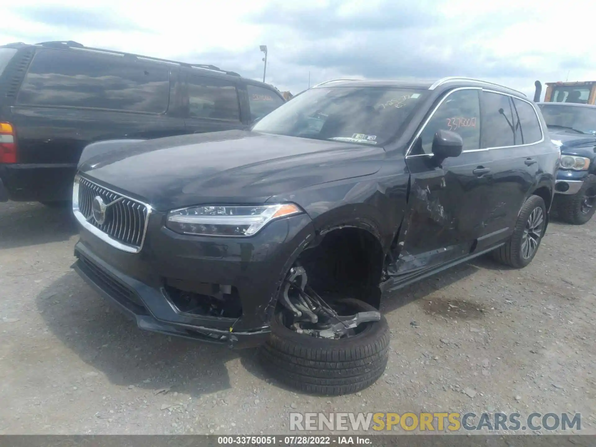 2 Photograph of a damaged car YV4A22PK3M1742357 VOLVO XC90 2021