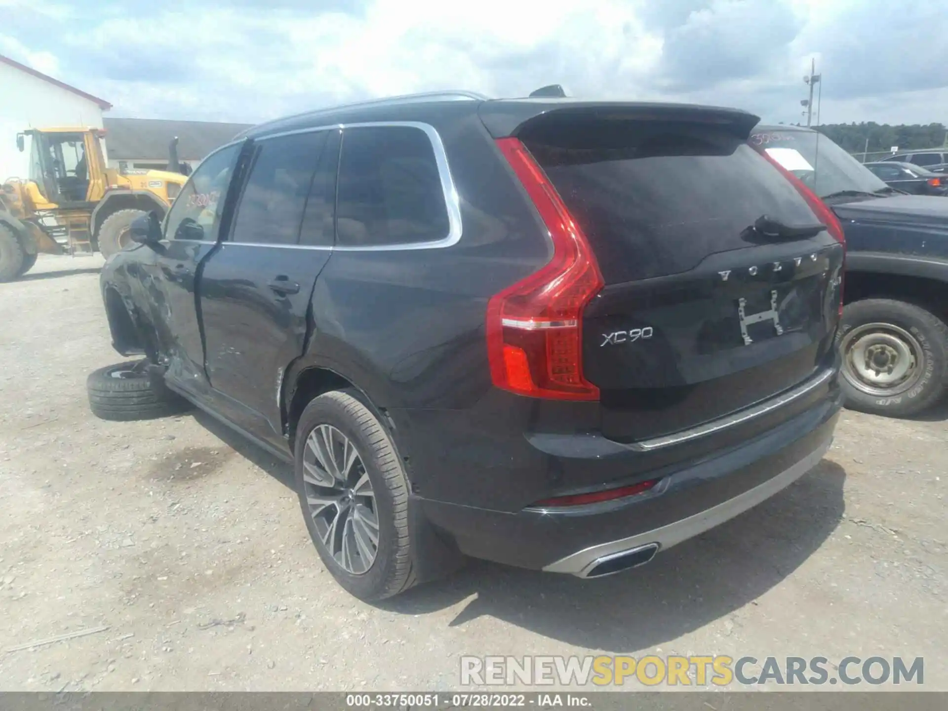 3 Photograph of a damaged car YV4A22PK3M1742357 VOLVO XC90 2021