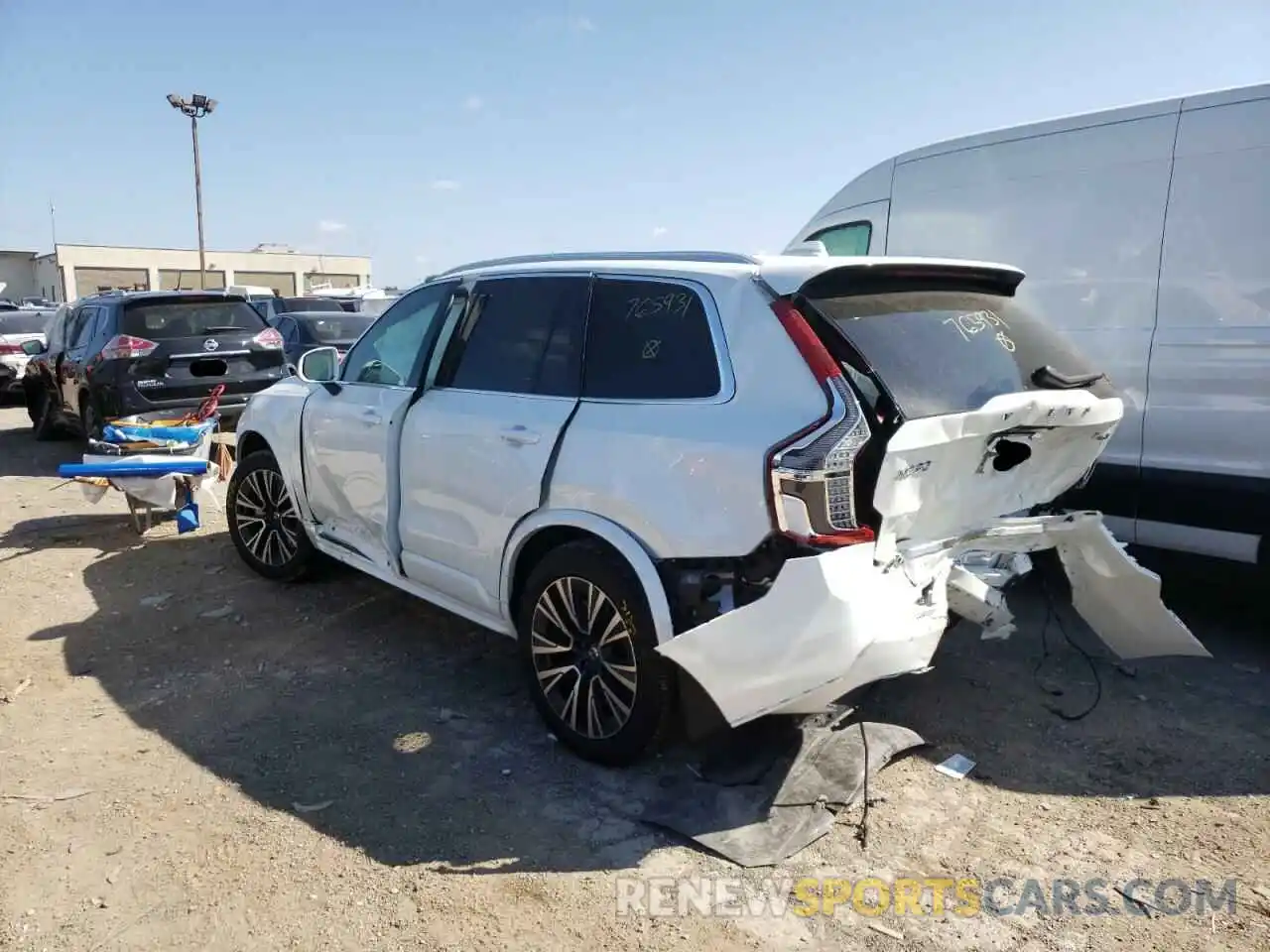 3 Photograph of a damaged car YV4A22PK3M1765931 VOLVO XC90 2021