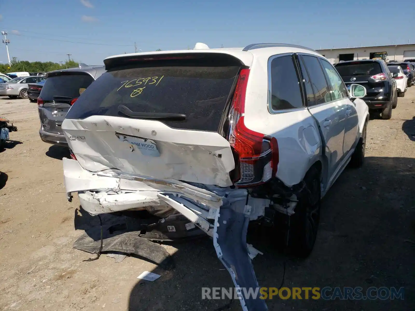 4 Photograph of a damaged car YV4A22PK3M1765931 VOLVO XC90 2021