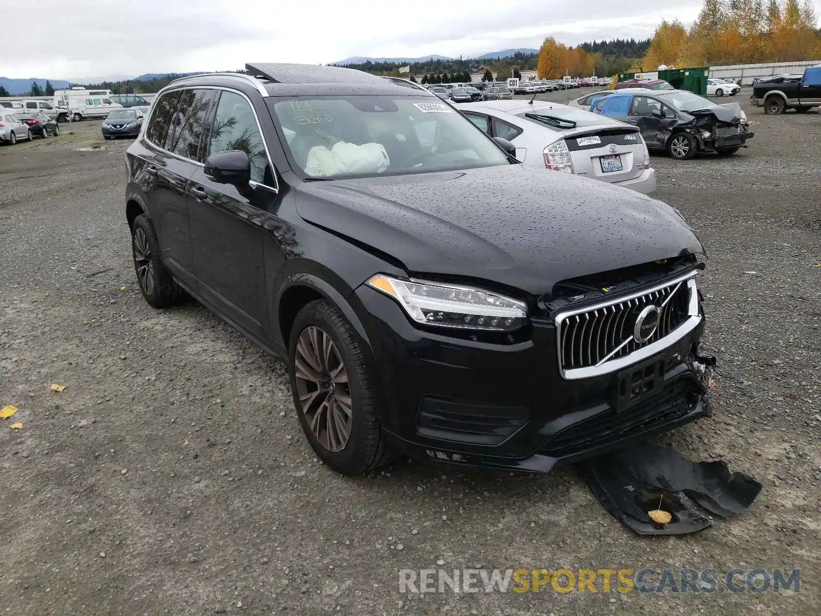 1 Photograph of a damaged car YV4A22PK4M1682847 VOLVO XC90 2021