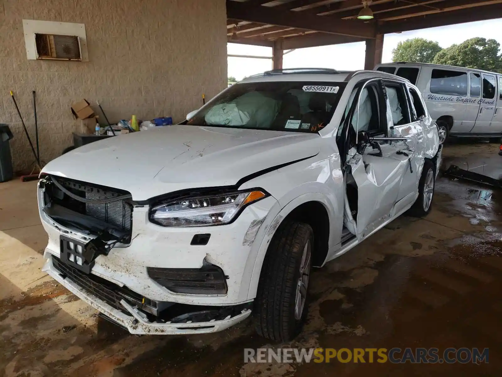 2 Photograph of a damaged car YV4A22PK4M1756350 VOLVO XC90 2021