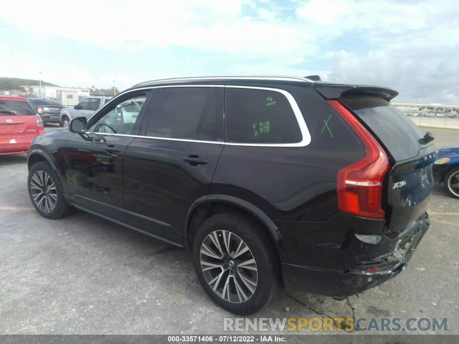 3 Фотография поврежденного автомобиля YV4A22PK5M1767597 VOLVO XC90 2021