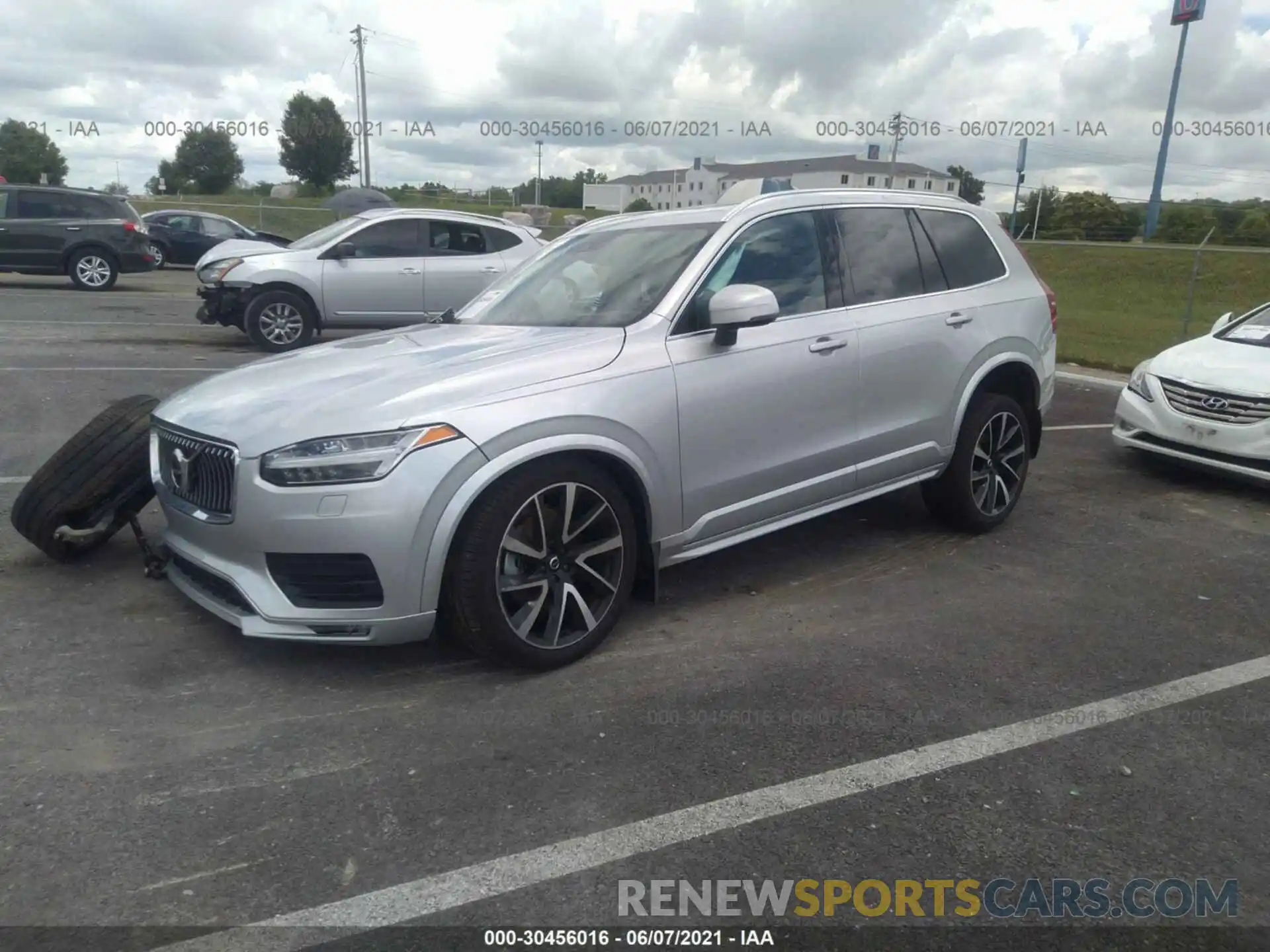 2 Photograph of a damaged car YV4A22PK6M1689900 VOLVO XC90 2021