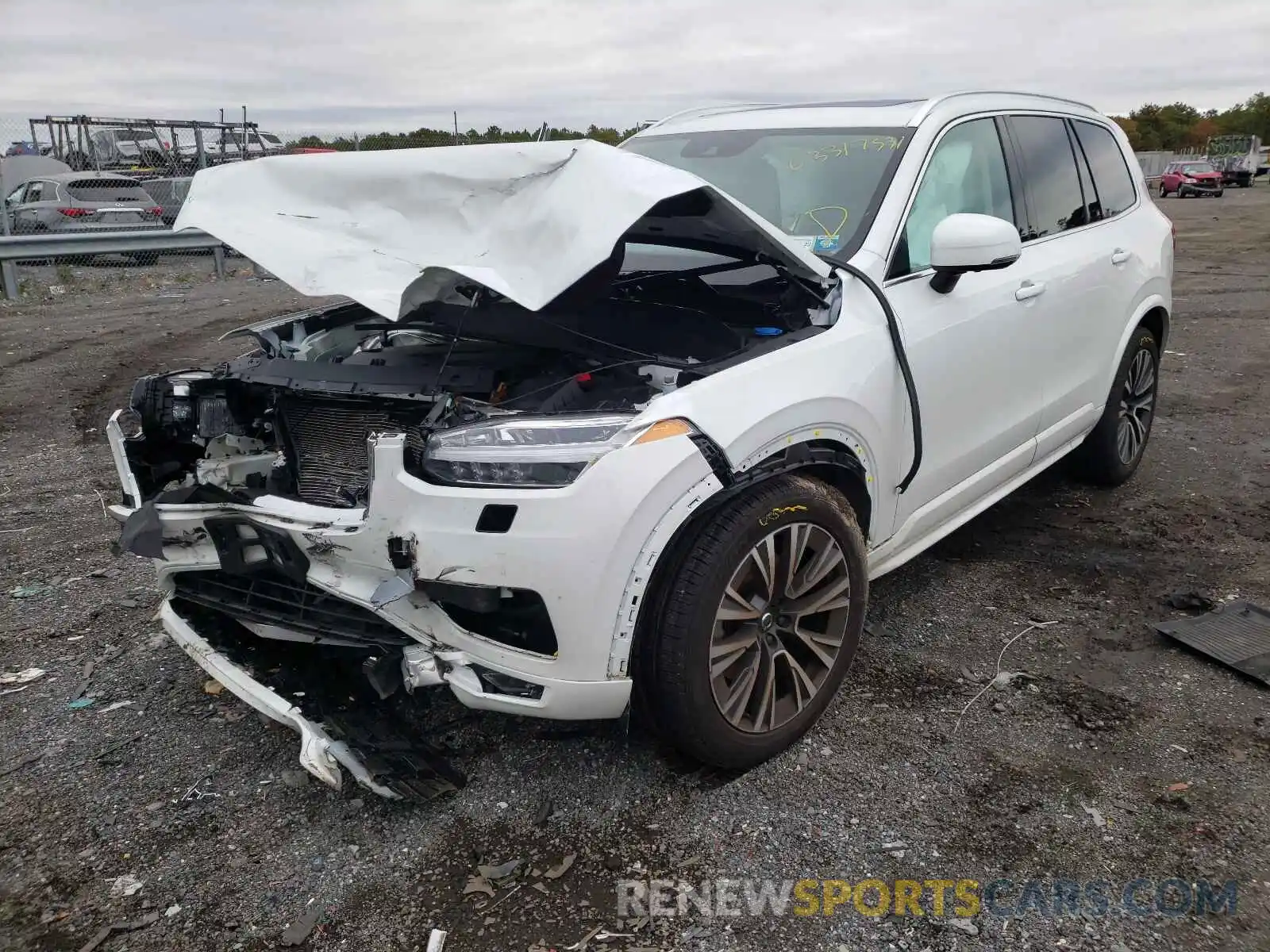 2 Photograph of a damaged car YV4A22PK7M1689422 VOLVO XC90 2021