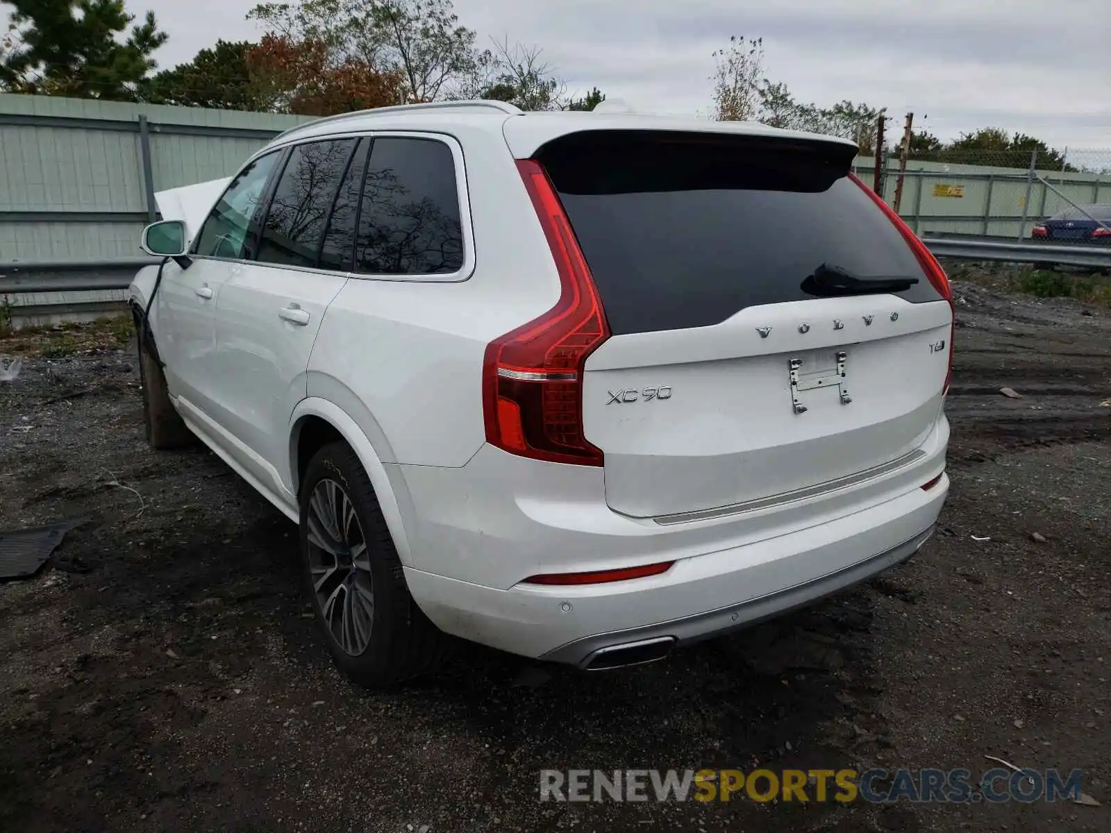 3 Фотография поврежденного автомобиля YV4A22PK7M1689422 VOLVO XC90 2021