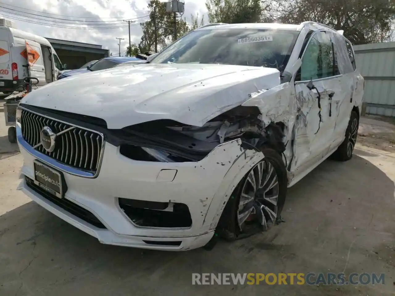 2 Photograph of a damaged car YV4A22PK7M1713329 VOLVO XC90 2021