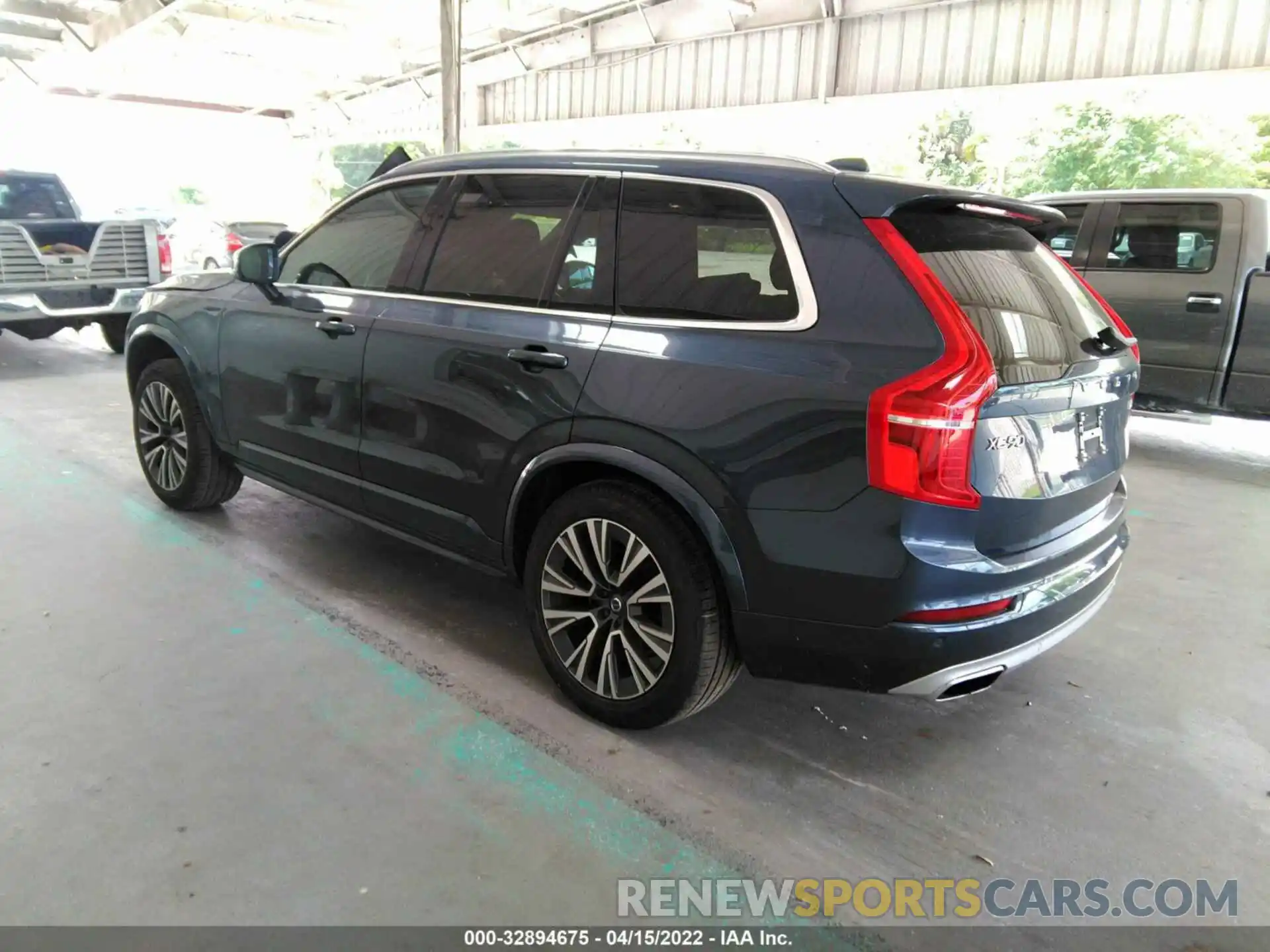 3 Фотография поврежденного автомобиля YV4A22PK9M1693648 VOLVO XC90 2021