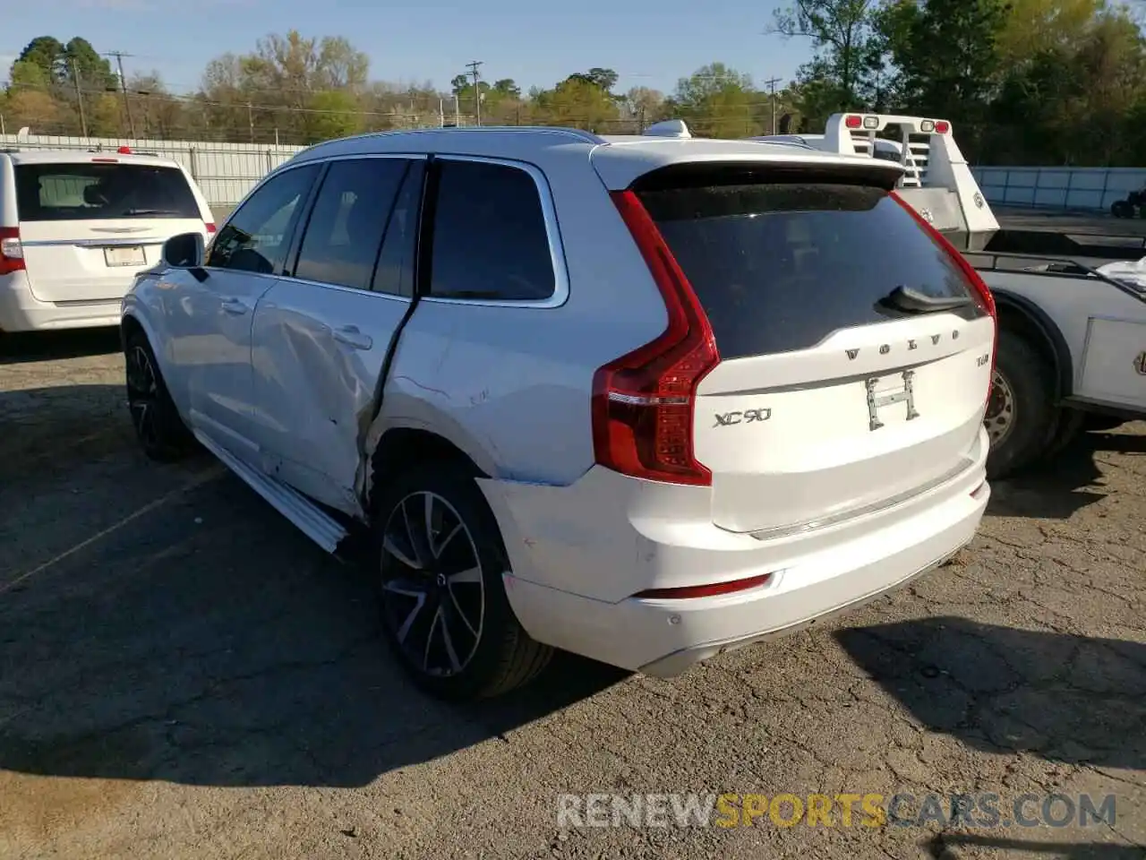 3 Фотография поврежденного автомобиля YV4A22PKXM1720582 VOLVO XC90 2021