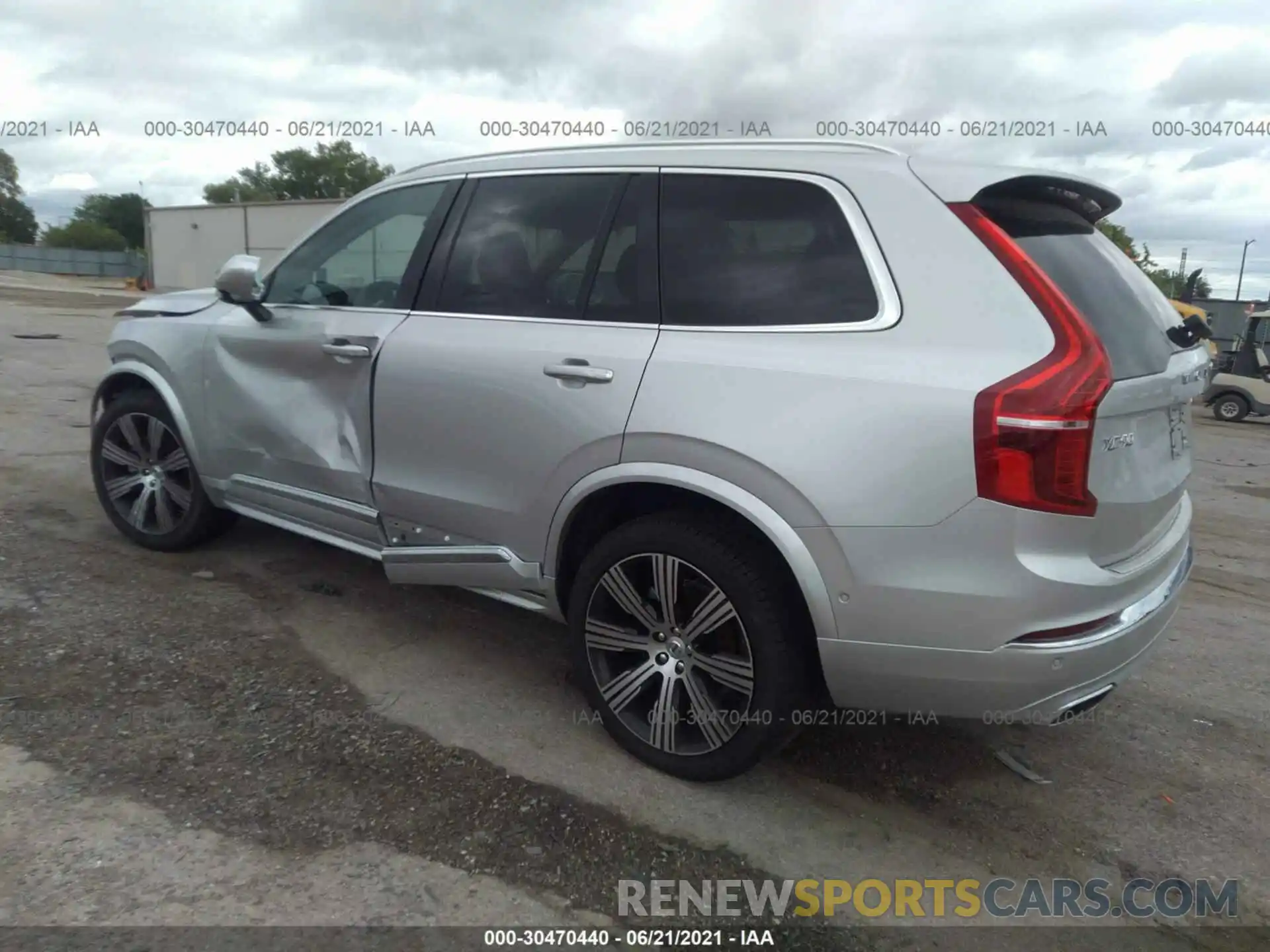 3 Photograph of a damaged car YV4A22PL0M1681008 VOLVO XC90 2021