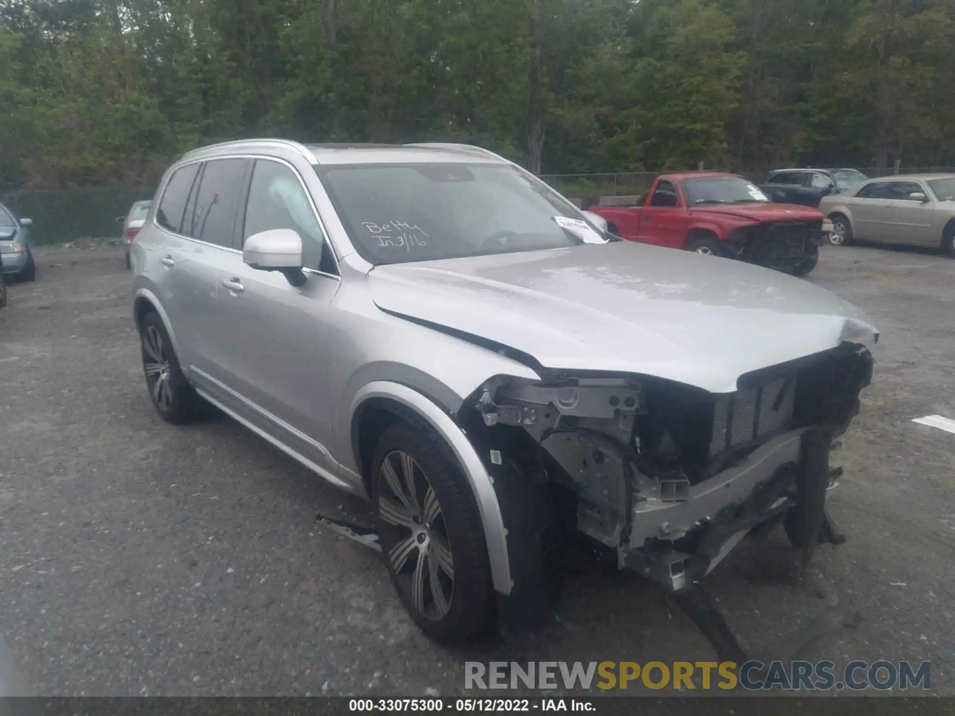 1 Photograph of a damaged car YV4A22PL1M1760333 VOLVO XC90 2021