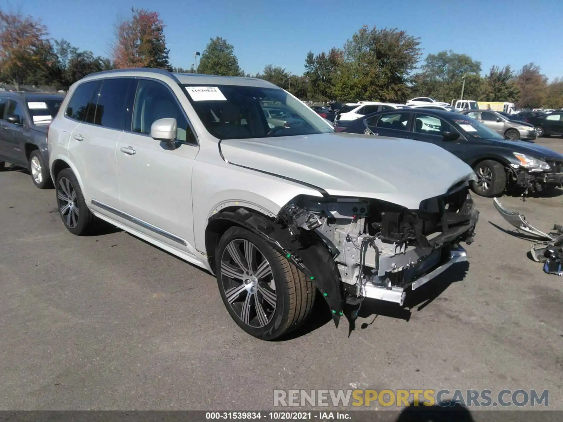 1 Photograph of a damaged car YV4A22PL2M1702229 VOLVO XC90 2021