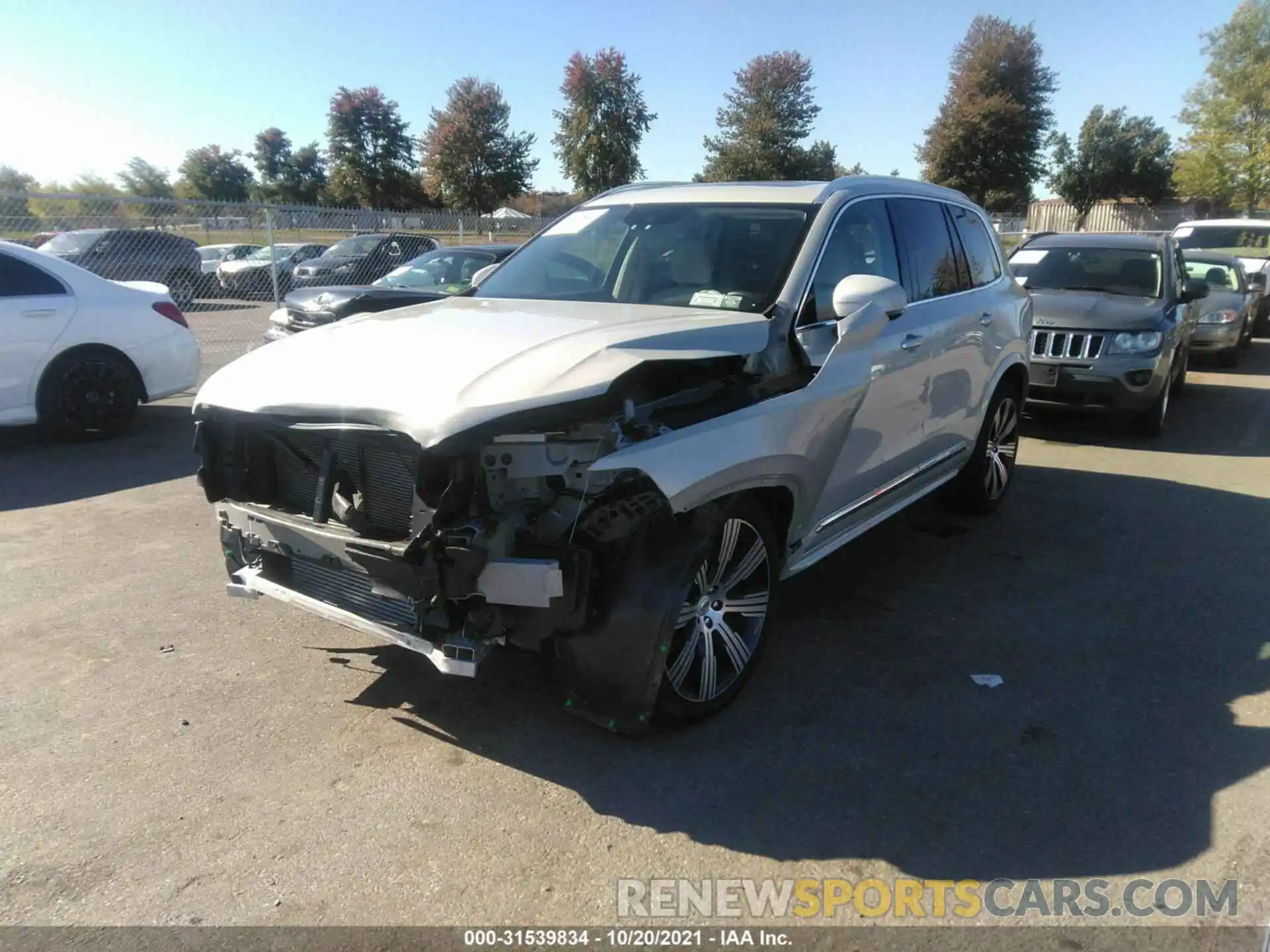 2 Photograph of a damaged car YV4A22PL2M1702229 VOLVO XC90 2021