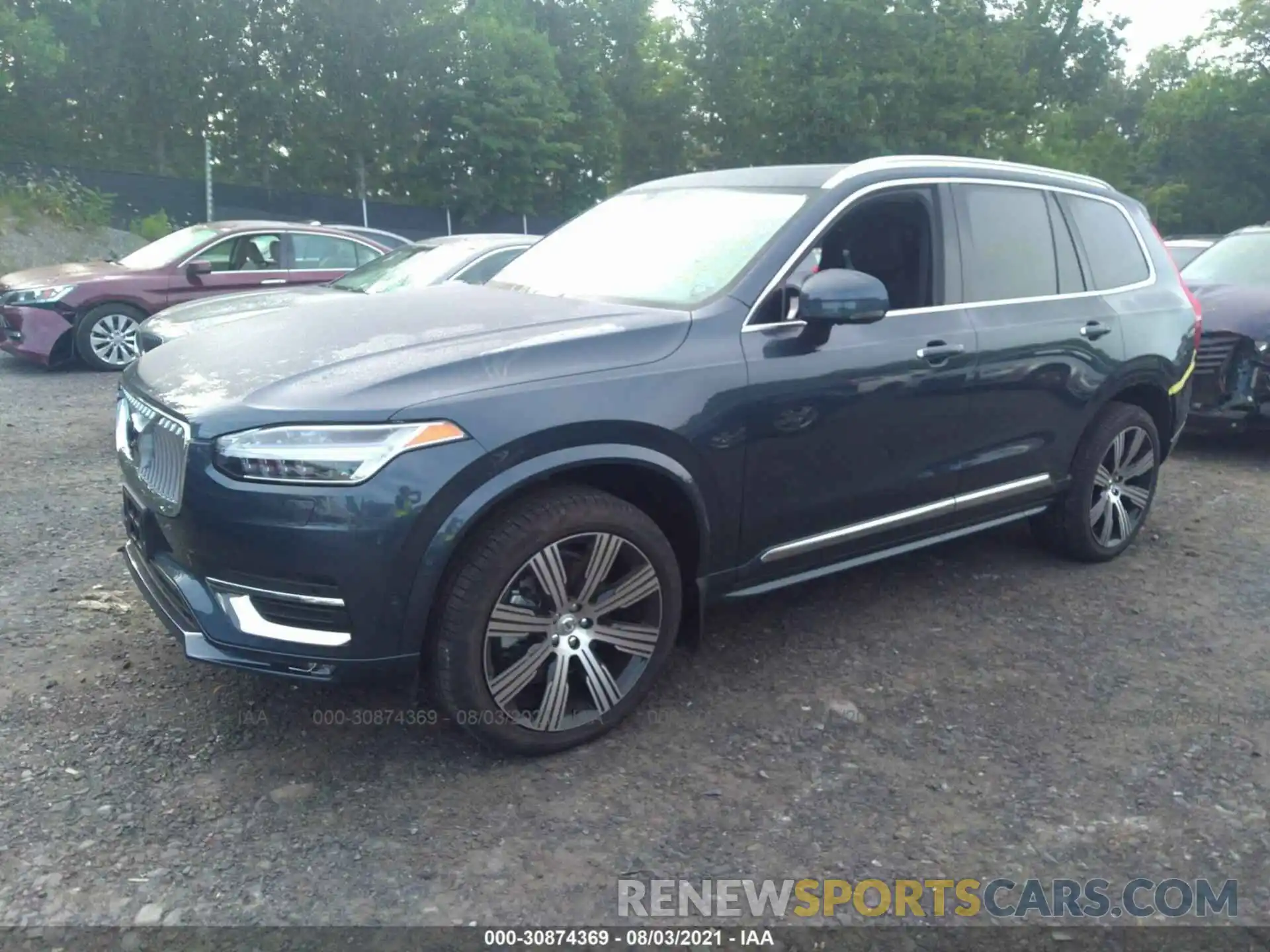 2 Photograph of a damaged car YV4A22PL2M1754007 VOLVO XC90 2021