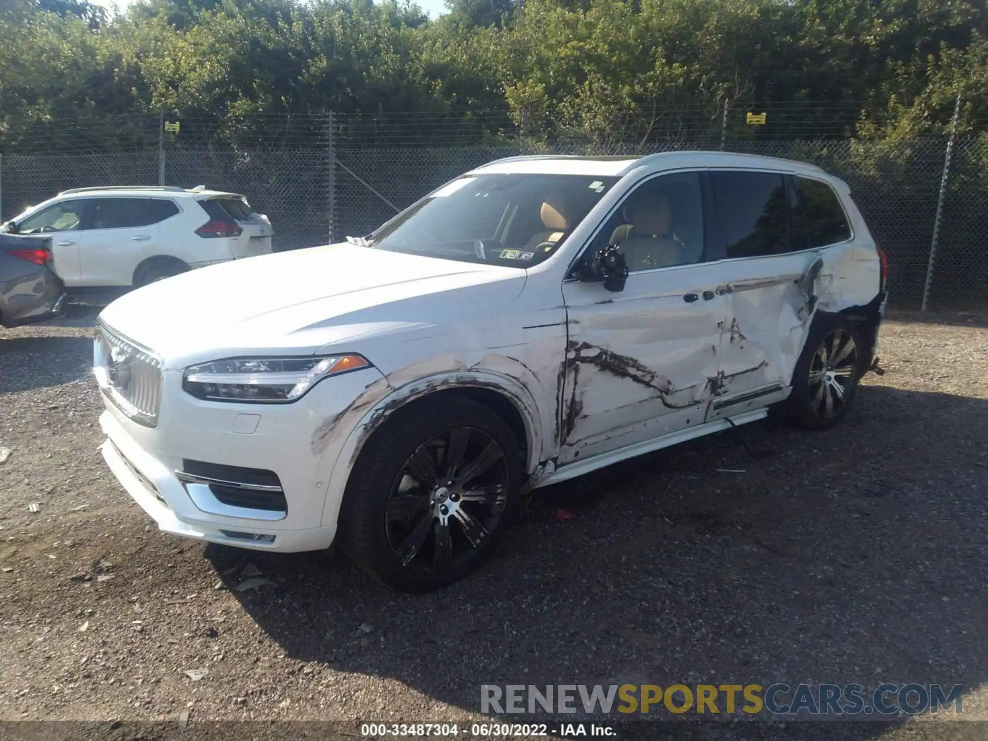 2 Photograph of a damaged car YV4A22PL3M1763704 VOLVO XC90 2021