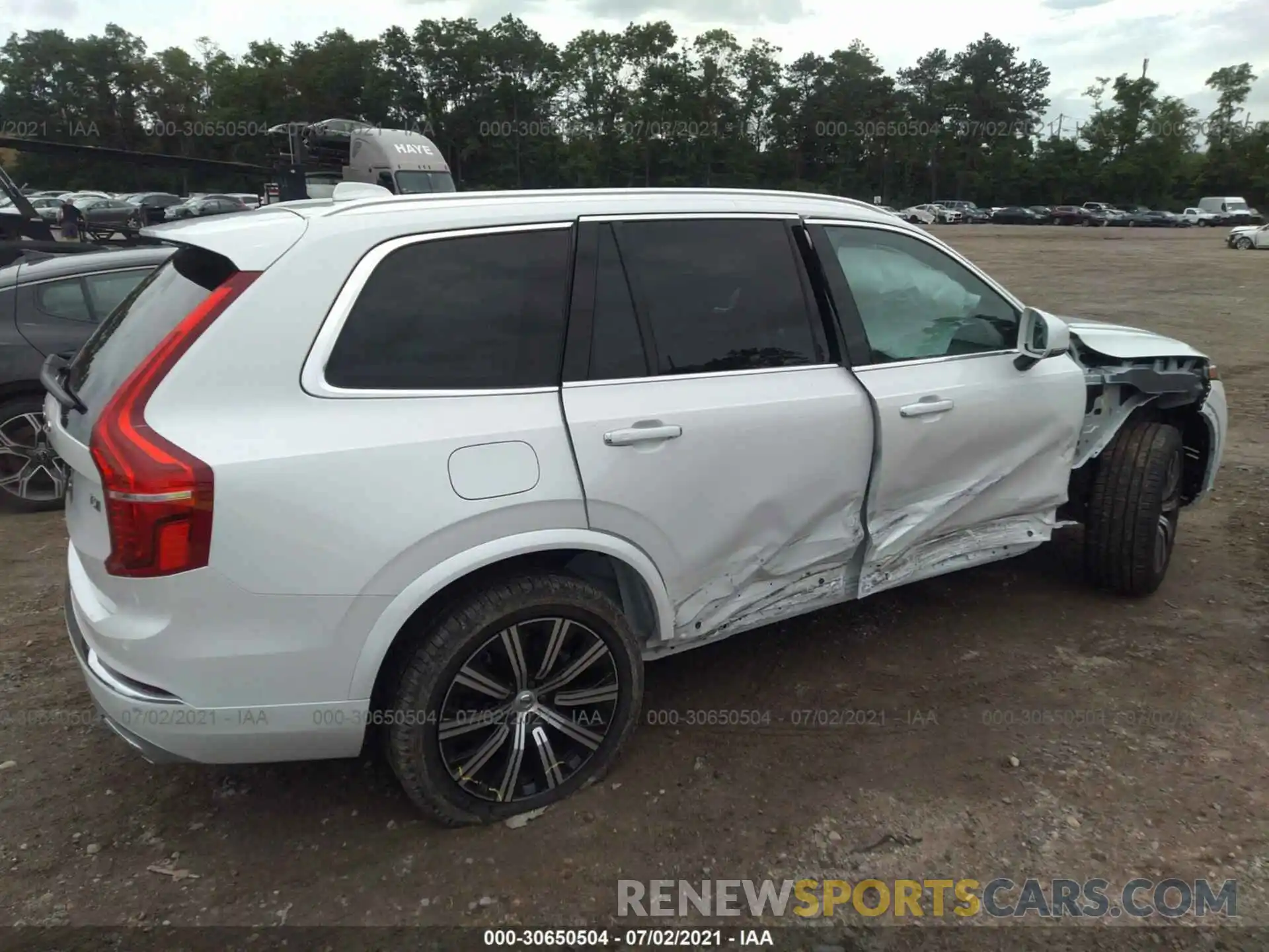 6 Photograph of a damaged car YV4A22PL4M1720103 VOLVO XC90 2021