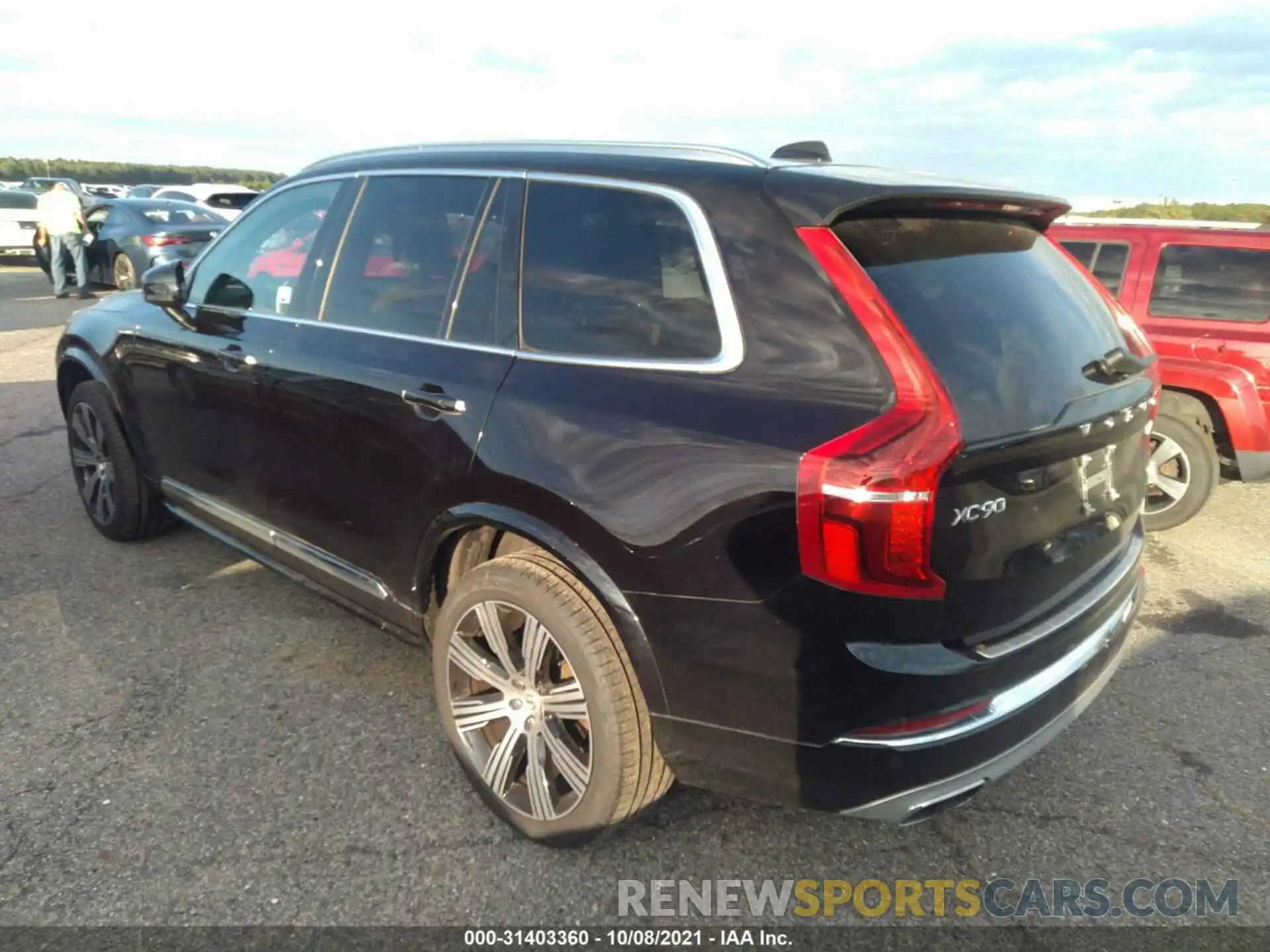 3 Photograph of a damaged car YV4A22PL6M1675343 VOLVO XC90 2021