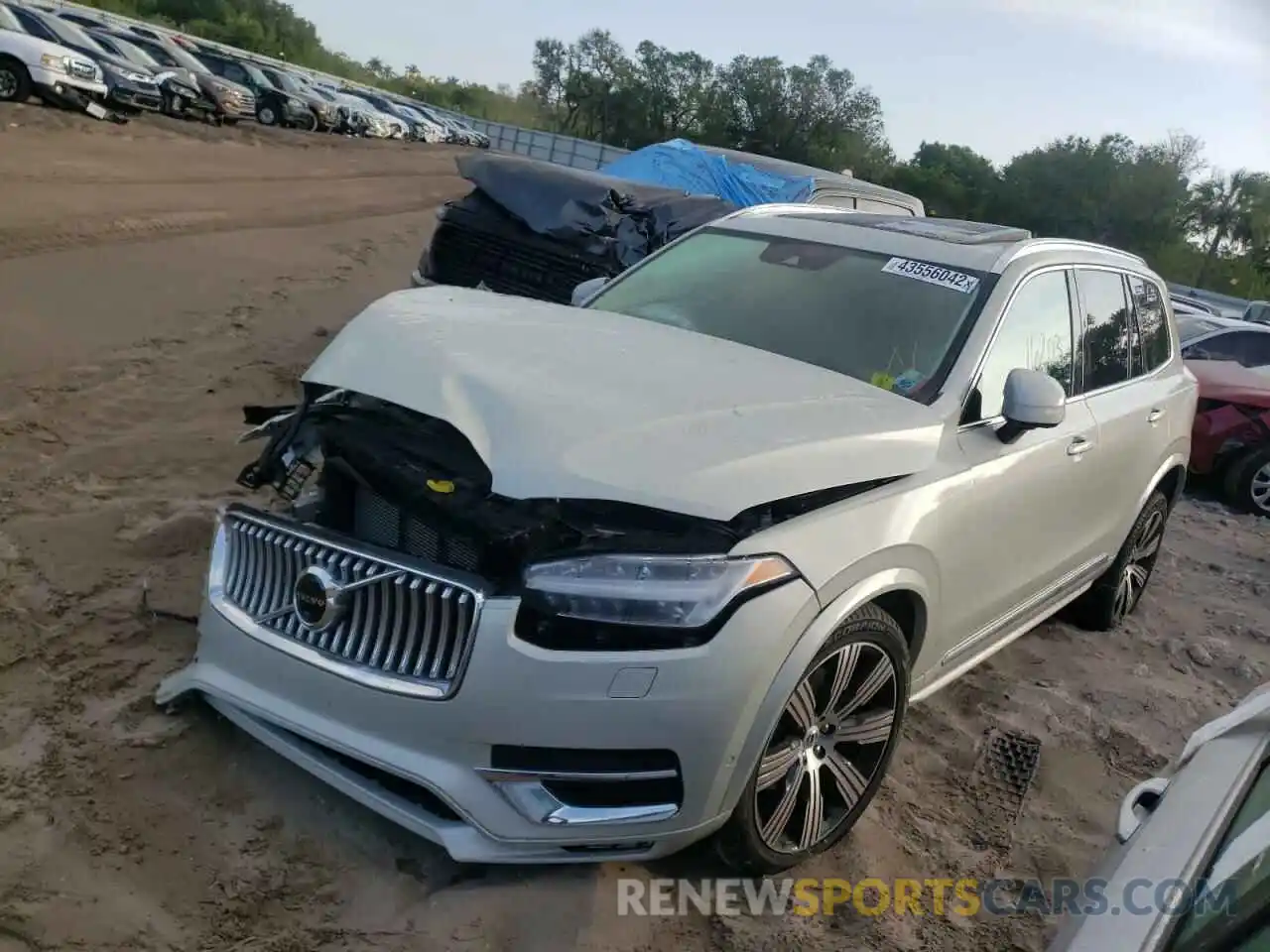 2 Photograph of a damaged car YV4A22PL6M1691137 VOLVO XC90 2021