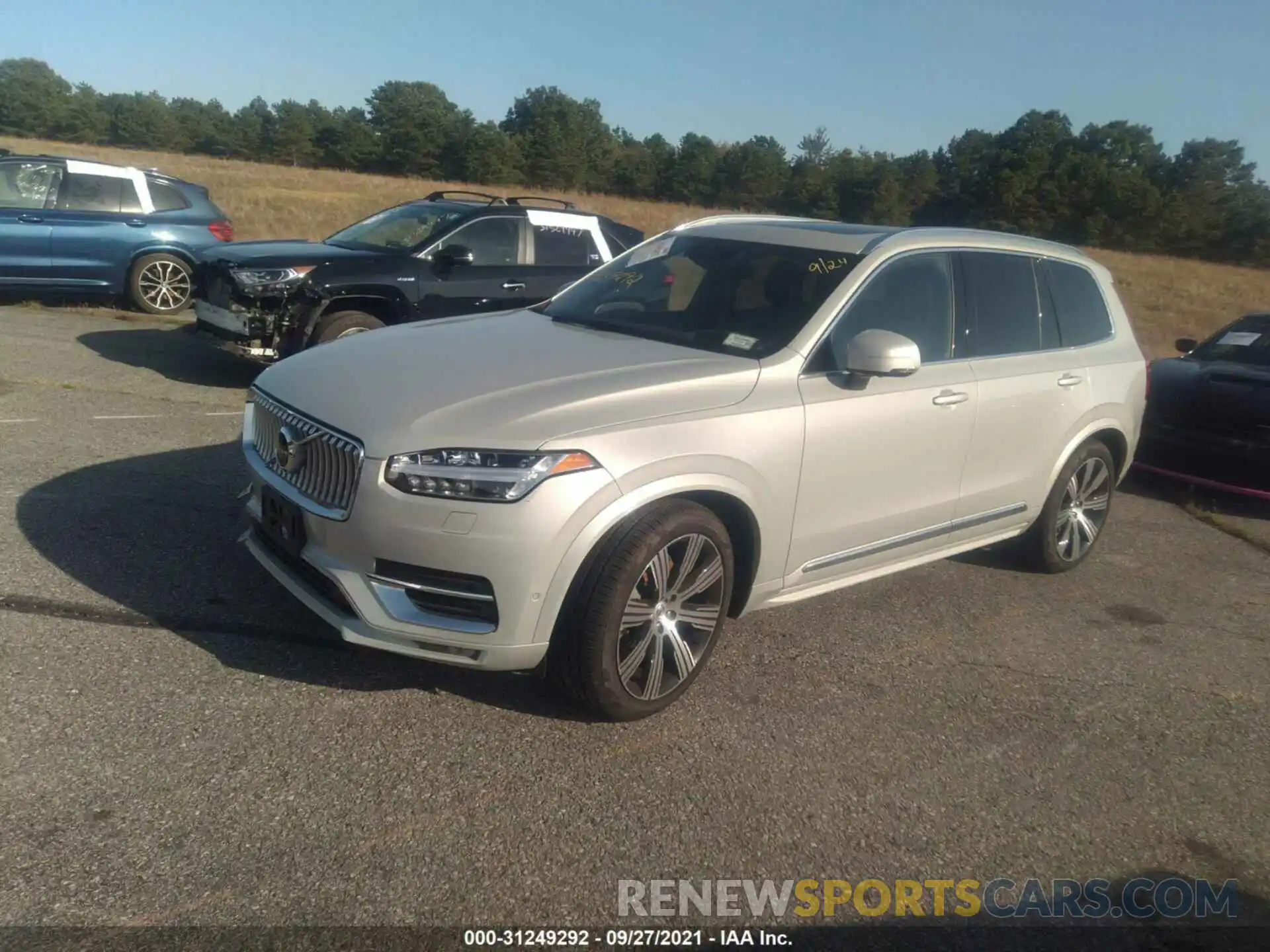 2 Photograph of a damaged car YV4A22PL7M1694144 VOLVO XC90 2021