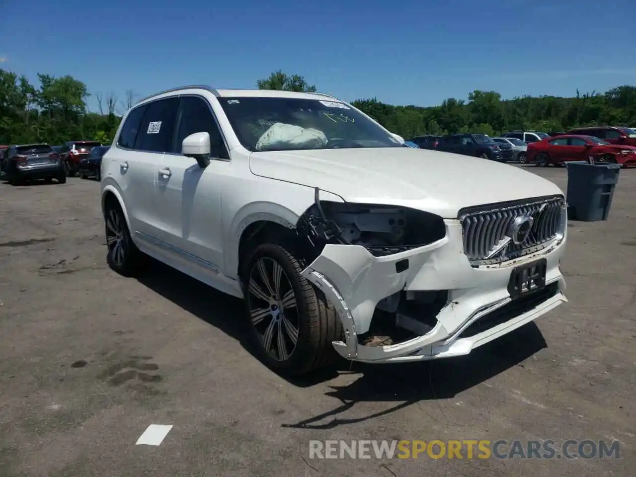 1 Photograph of a damaged car YV4A22PL7M1699120 VOLVO XC90 2021