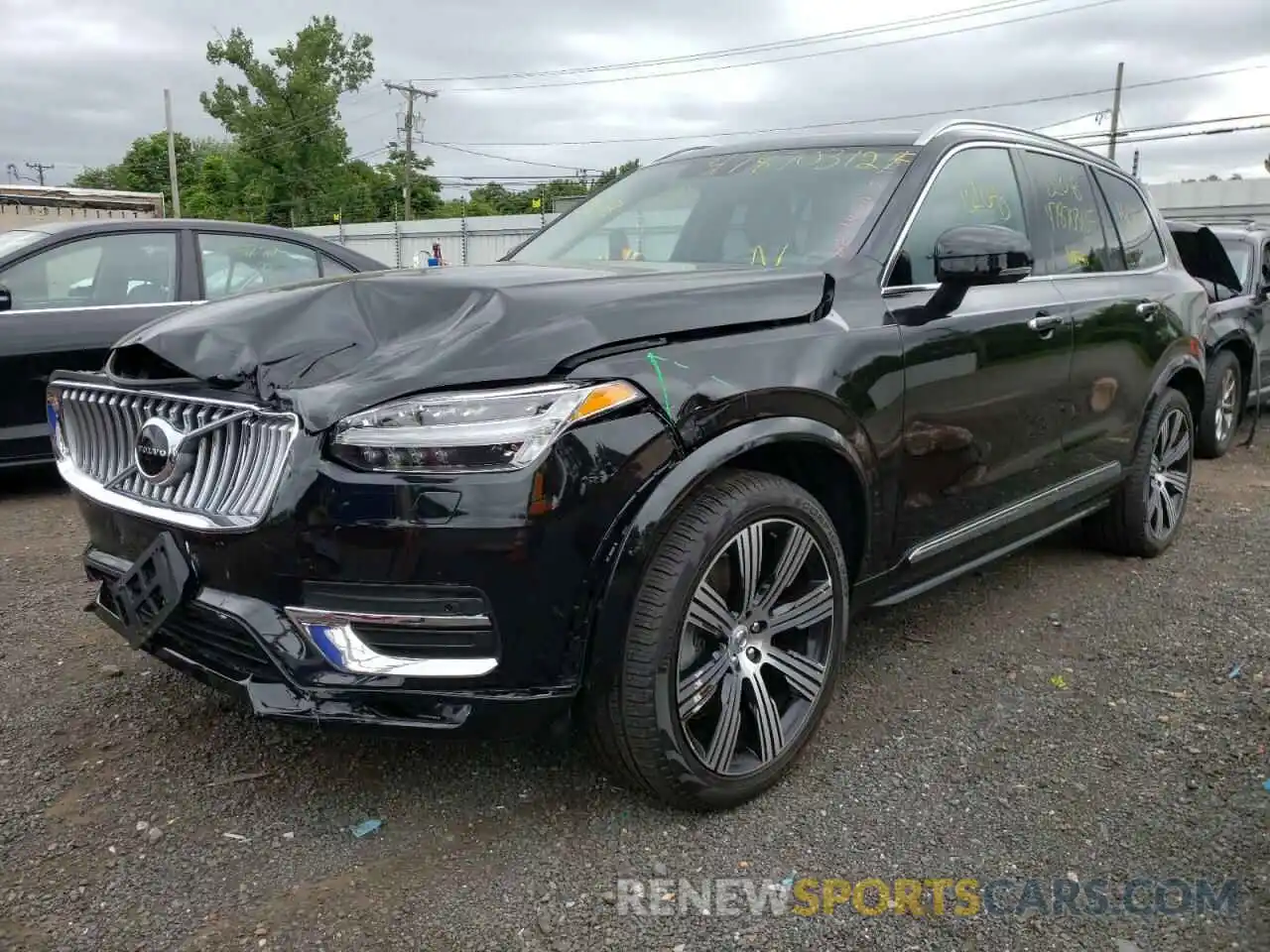 2 Photograph of a damaged car YV4A22PL7M1706776 VOLVO XC90 2021