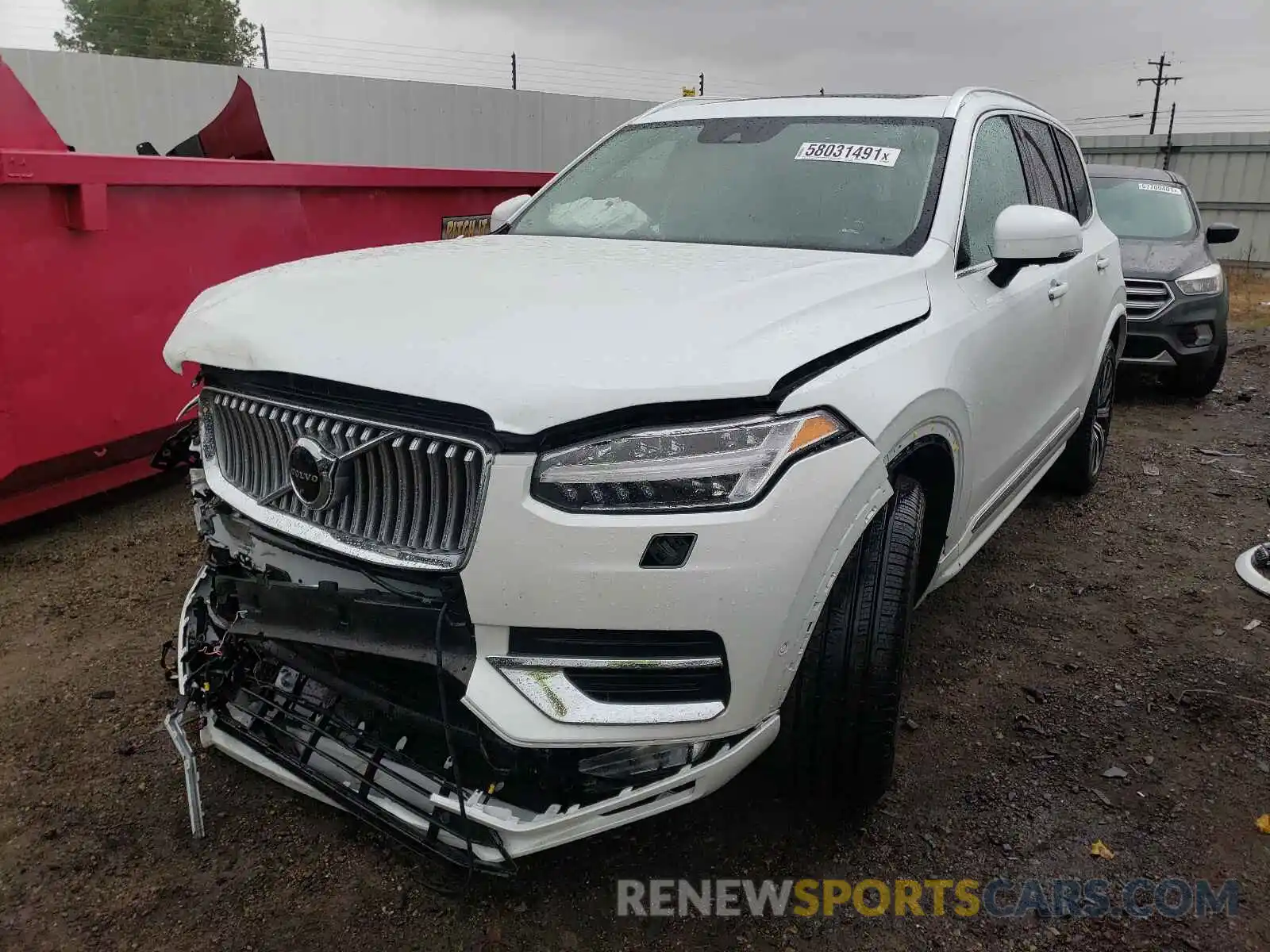 2 Photograph of a damaged car YV4A22PL8M1690040 VOLVO XC90 2021