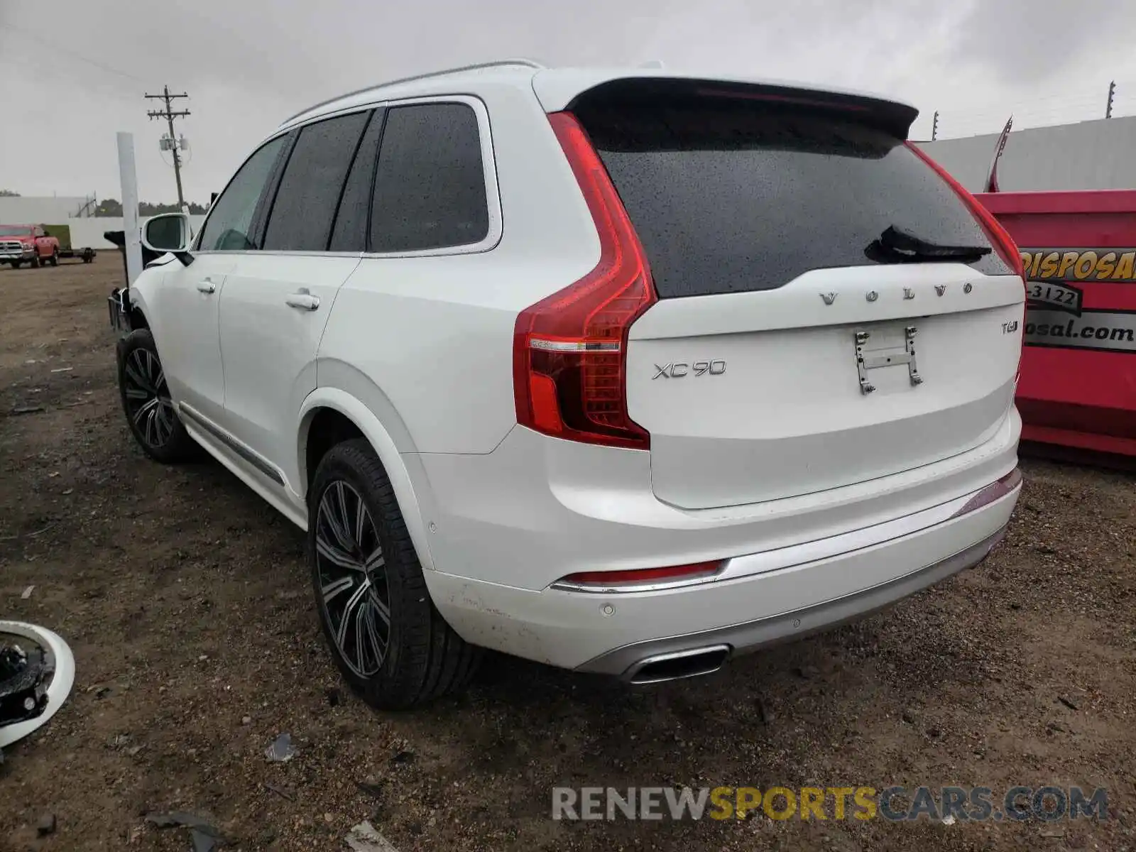 3 Photograph of a damaged car YV4A22PL8M1690040 VOLVO XC90 2021