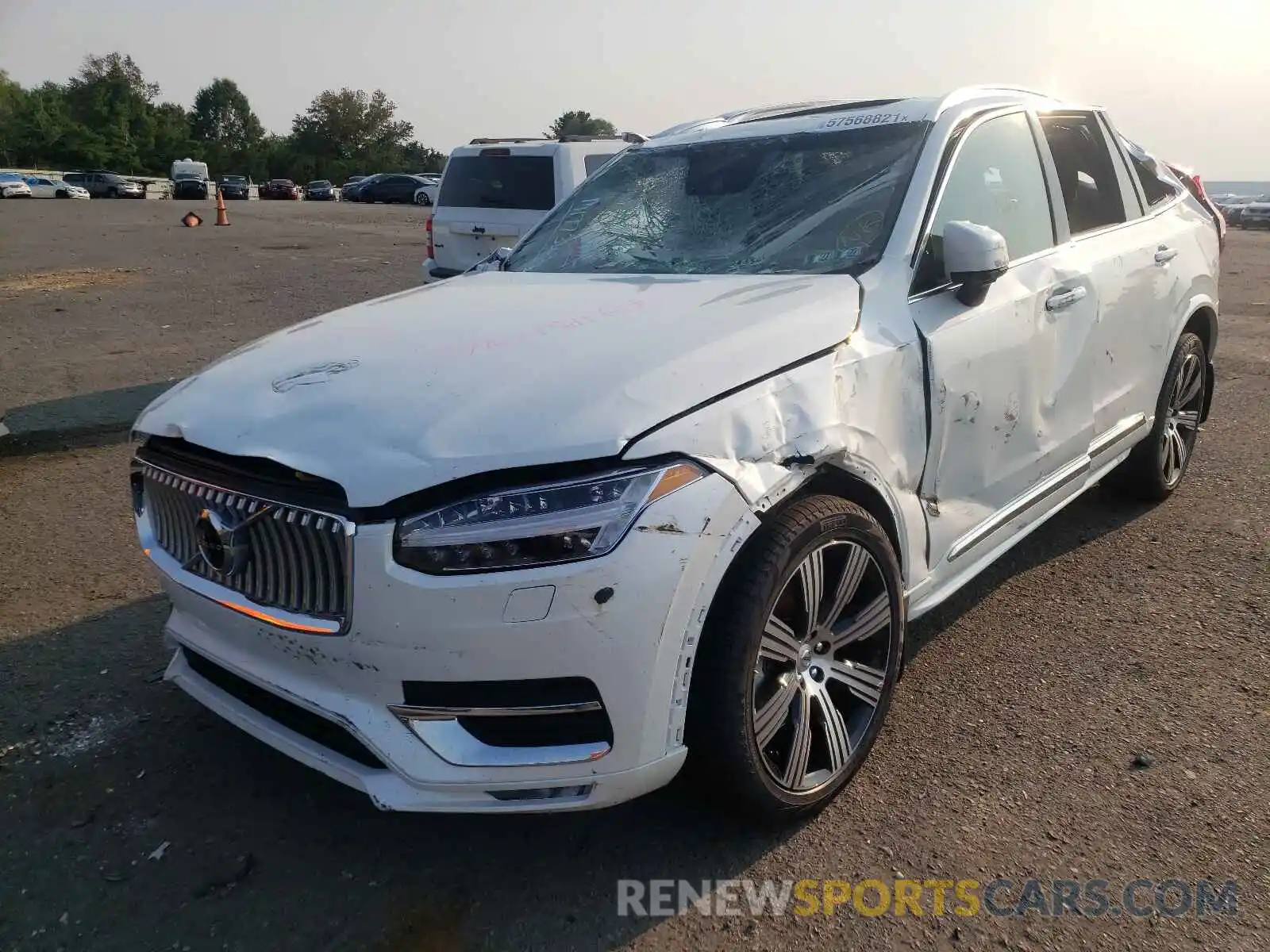 2 Photograph of a damaged car YV4A22PL9M1773363 VOLVO XC90 2021