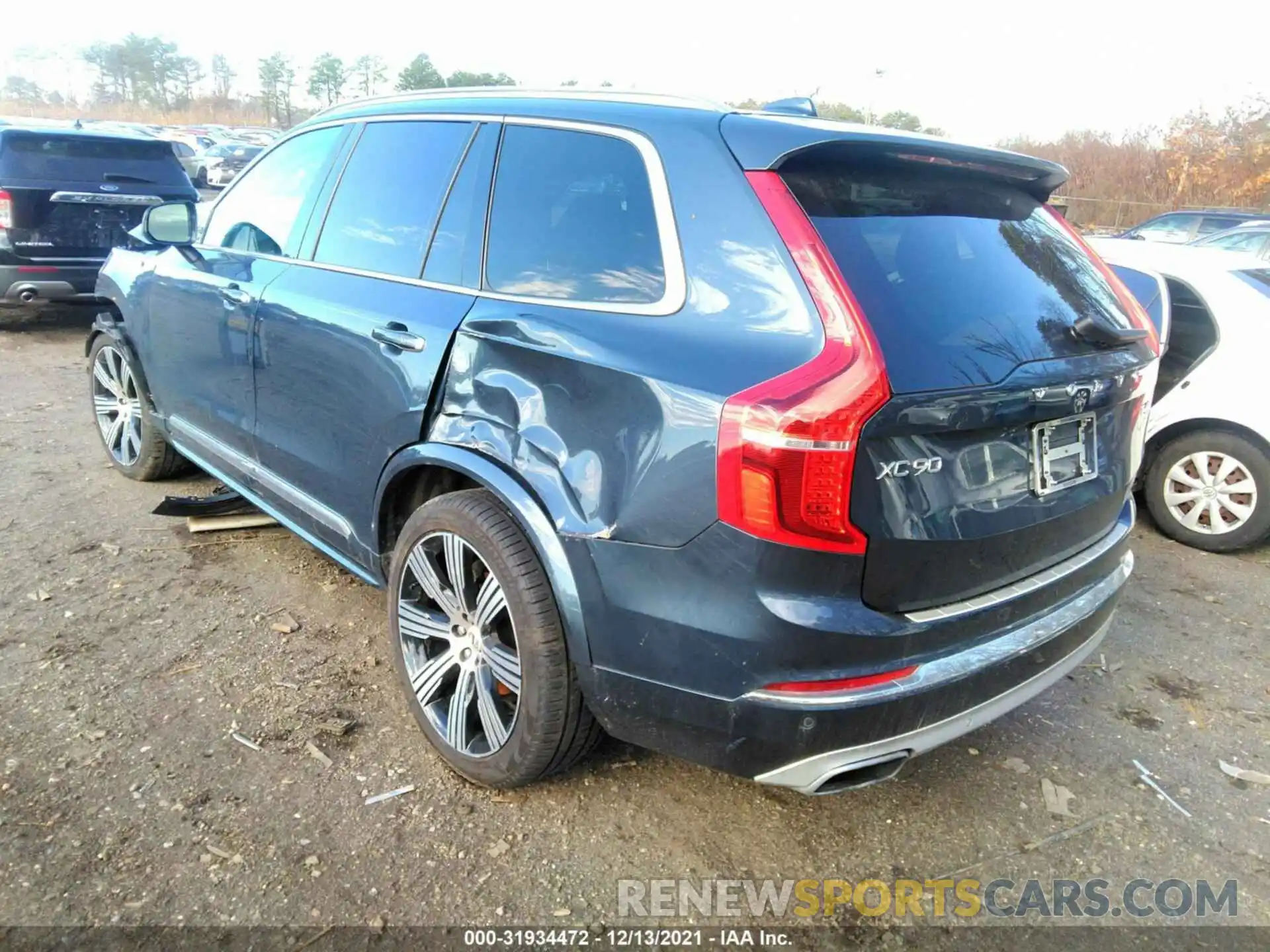 3 Photograph of a damaged car YV4A22PLXM1675362 VOLVO XC90 2021