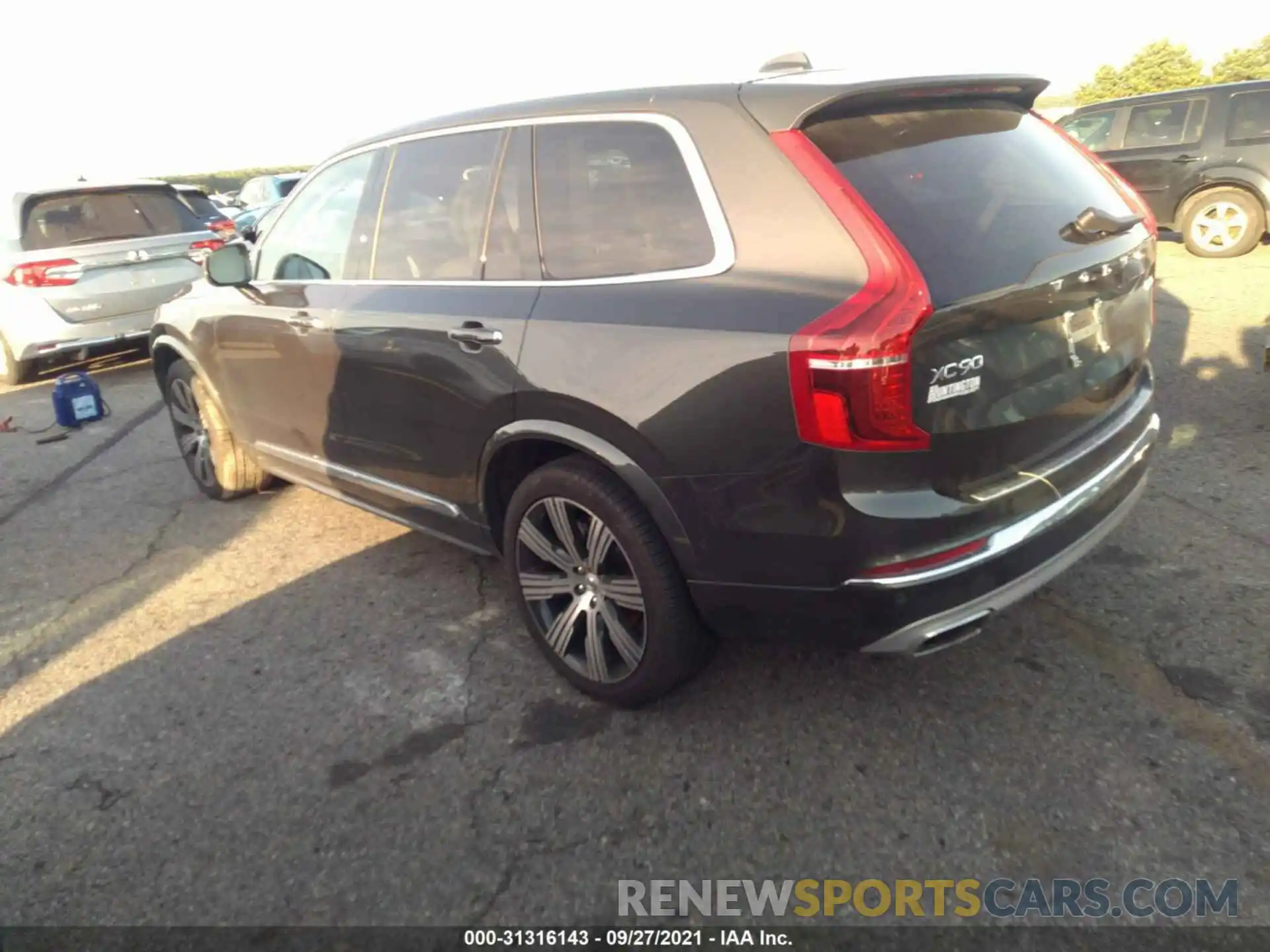 3 Photograph of a damaged car YV4A22PLXM1693618 VOLVO XC90 2021