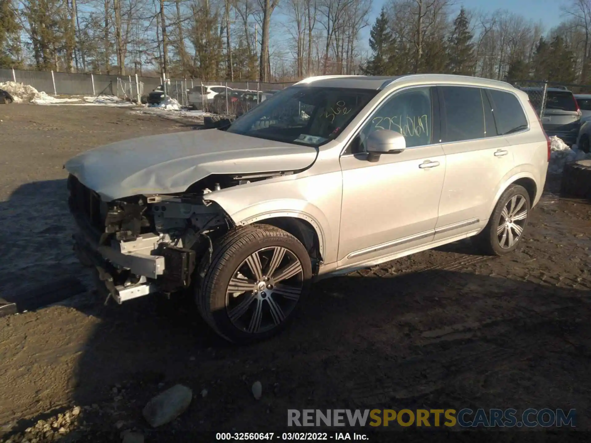 2 Photograph of a damaged car YV4A22PLXM1767961 VOLVO XC90 2021