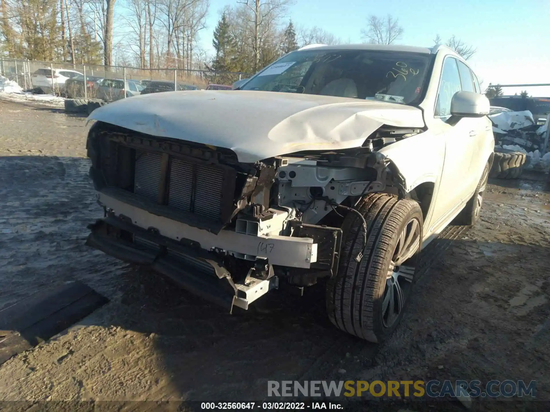 6 Photograph of a damaged car YV4A22PLXM1767961 VOLVO XC90 2021